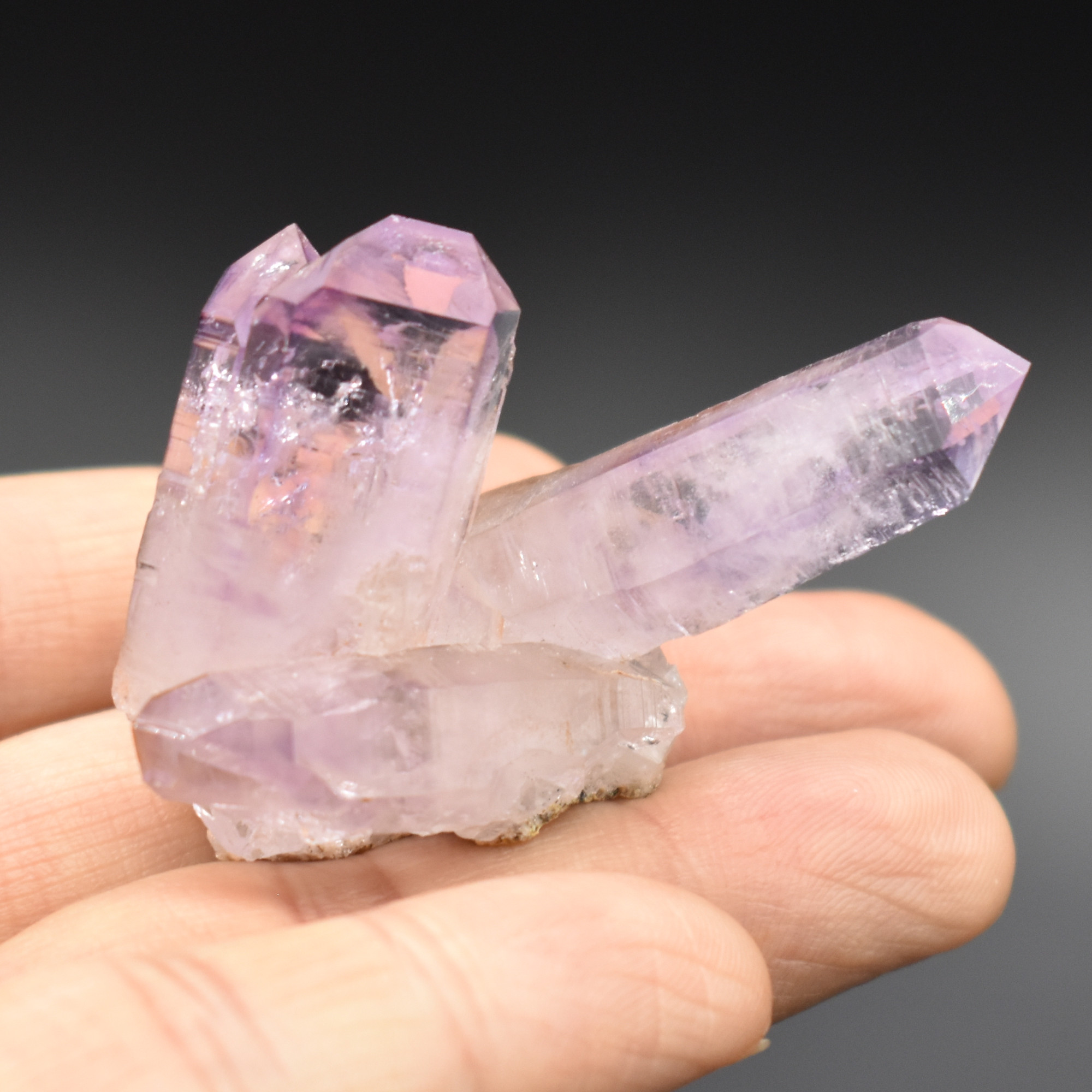 Vera Cruz Amethyst Raw Crystal Cluster - 29 grams - #09 - Image 5