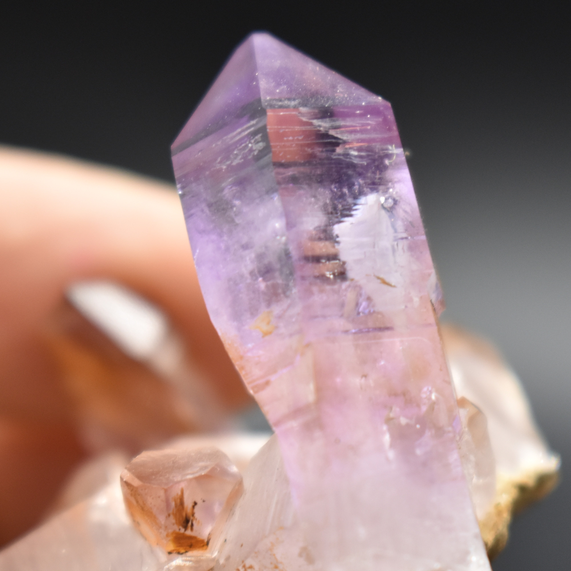 Vera Cruz Amethyst Raw Crystal Cluster - 39 grams - #12 - Image 4