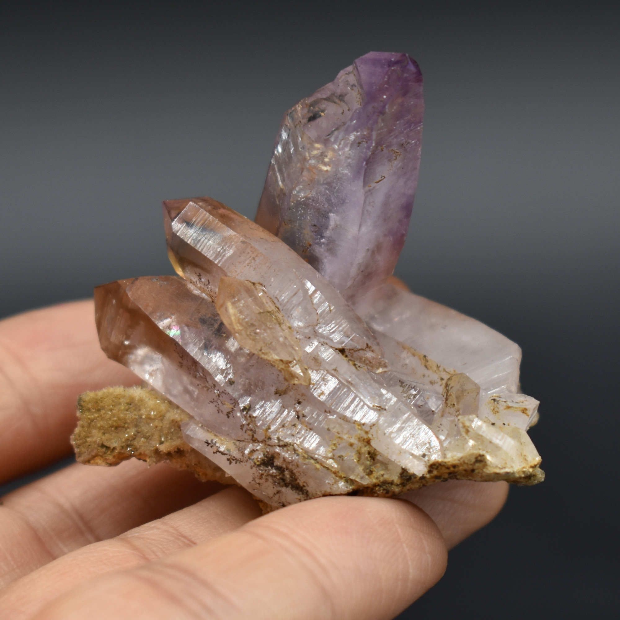Vera Cruz Amethyst Raw Crystal Cluster - 40 grams - #13 - Image 5