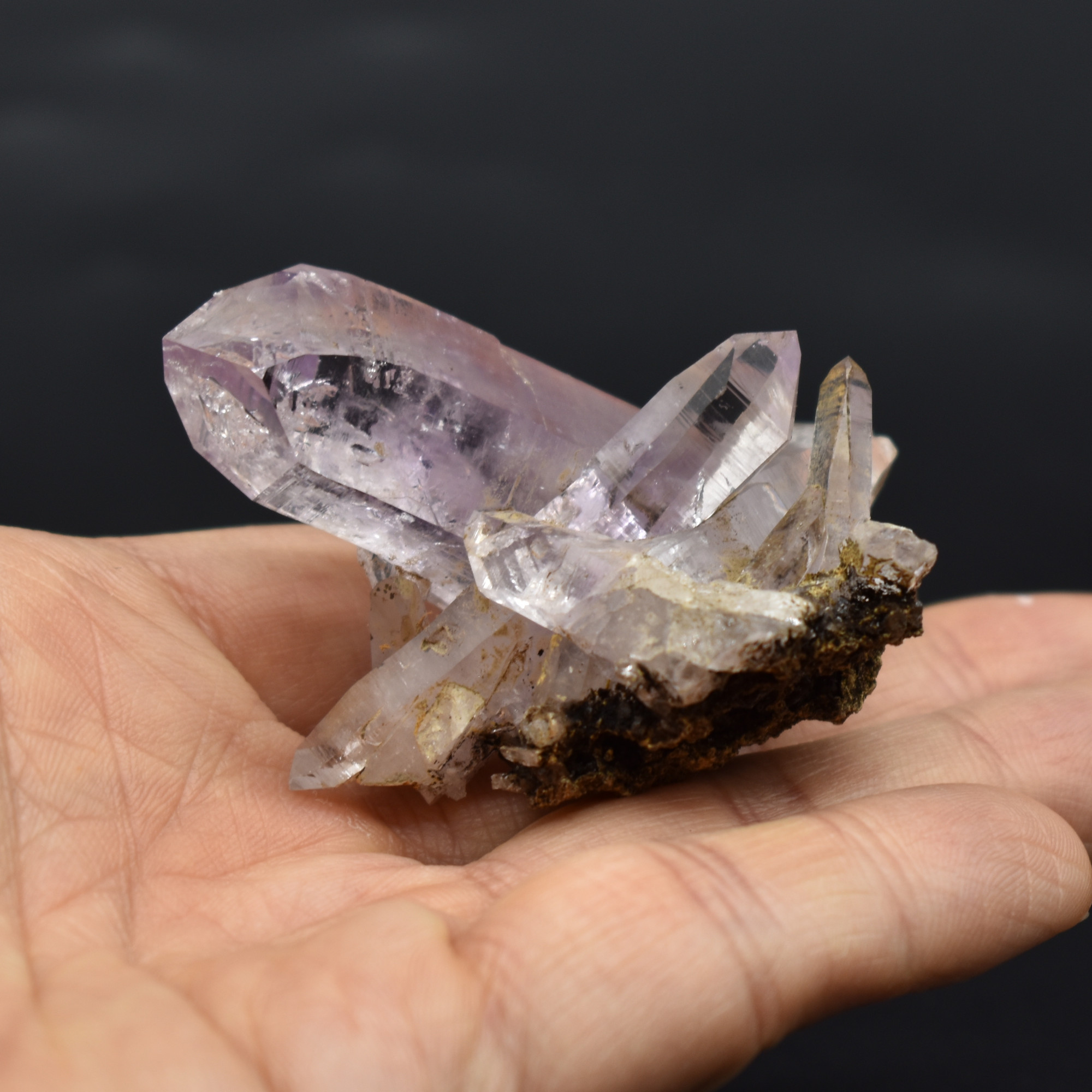 Vera Cruz Amethyst Raw Crystal Cluster - 50 grams - #15 - Image 5
