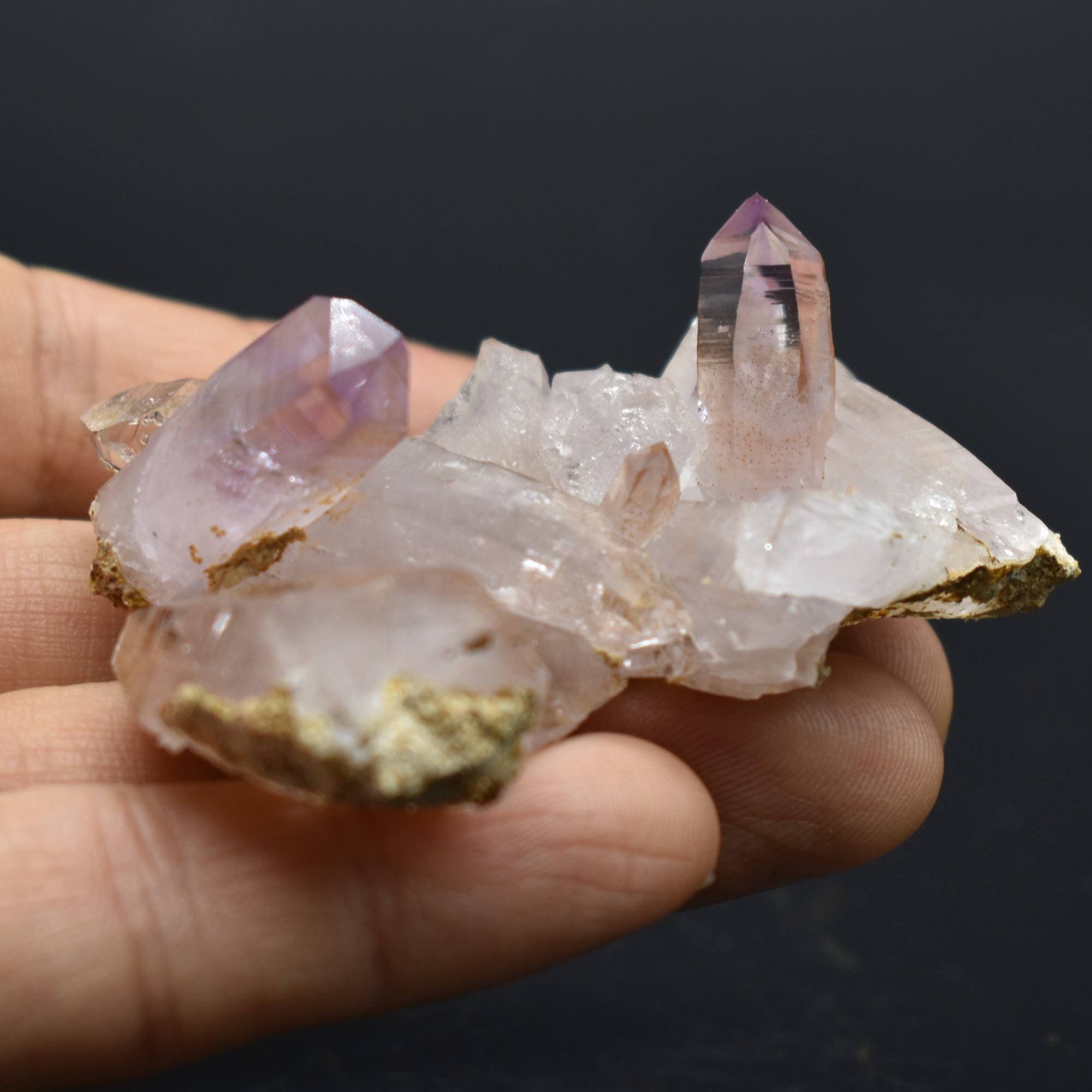 Vera Cruz Amethyst Raw Crystal Cluster - 48 grams - #16 - Image 4