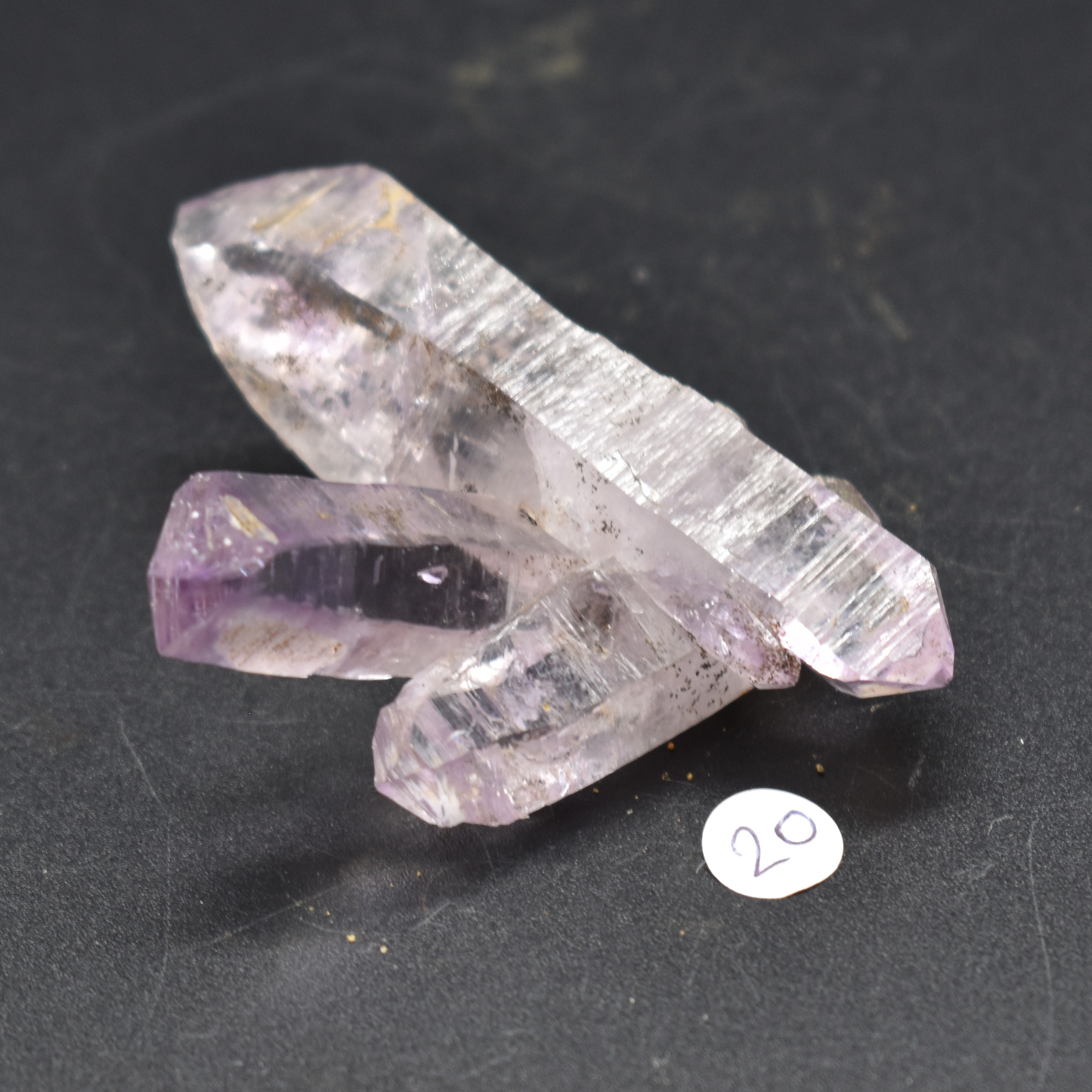 Vera Cruz Amethyst Raw Crystal Cluster - 25 grams - #20