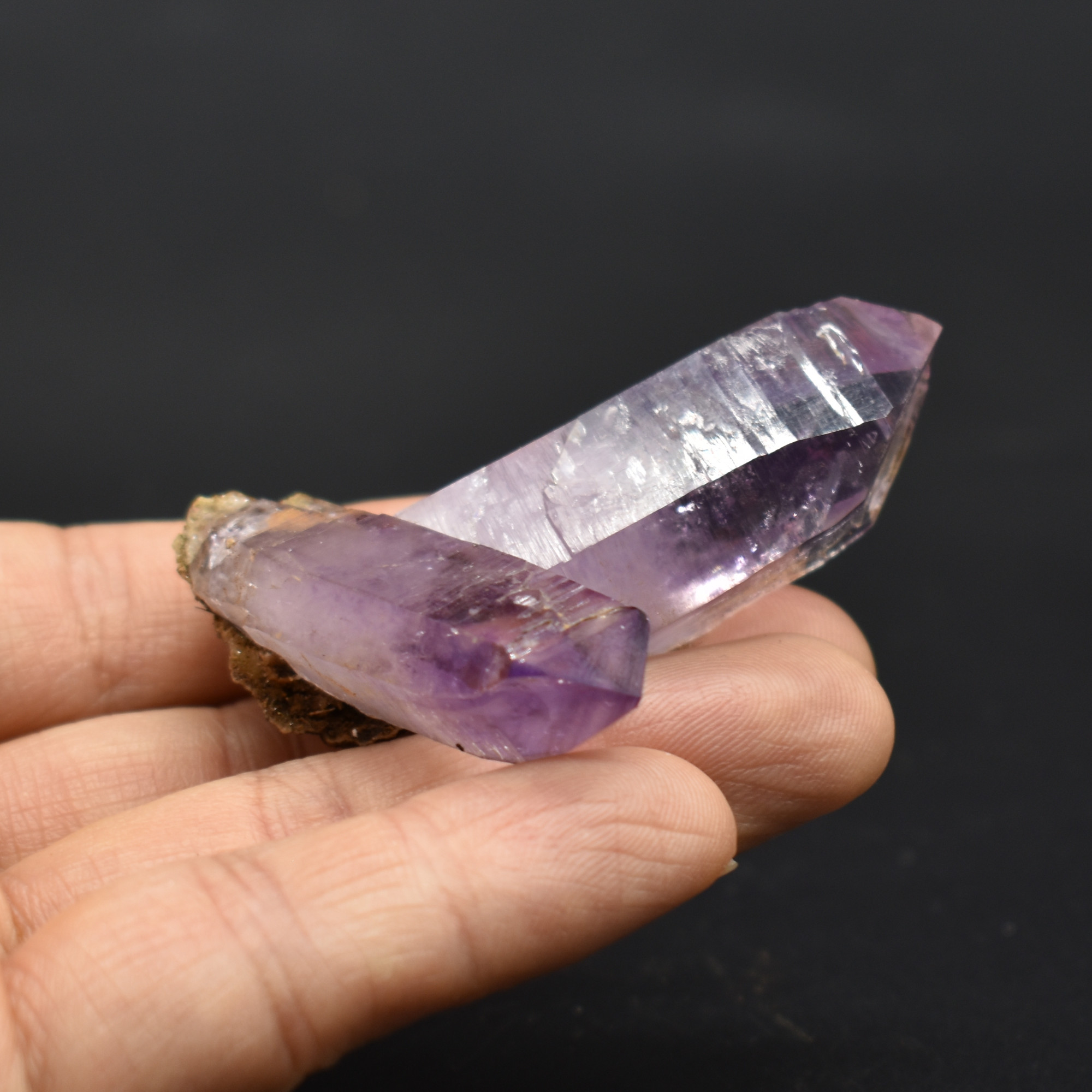 Vera Cruz Amethyst Raw Crystal Cluster - 37 grams - #21 - Image 5