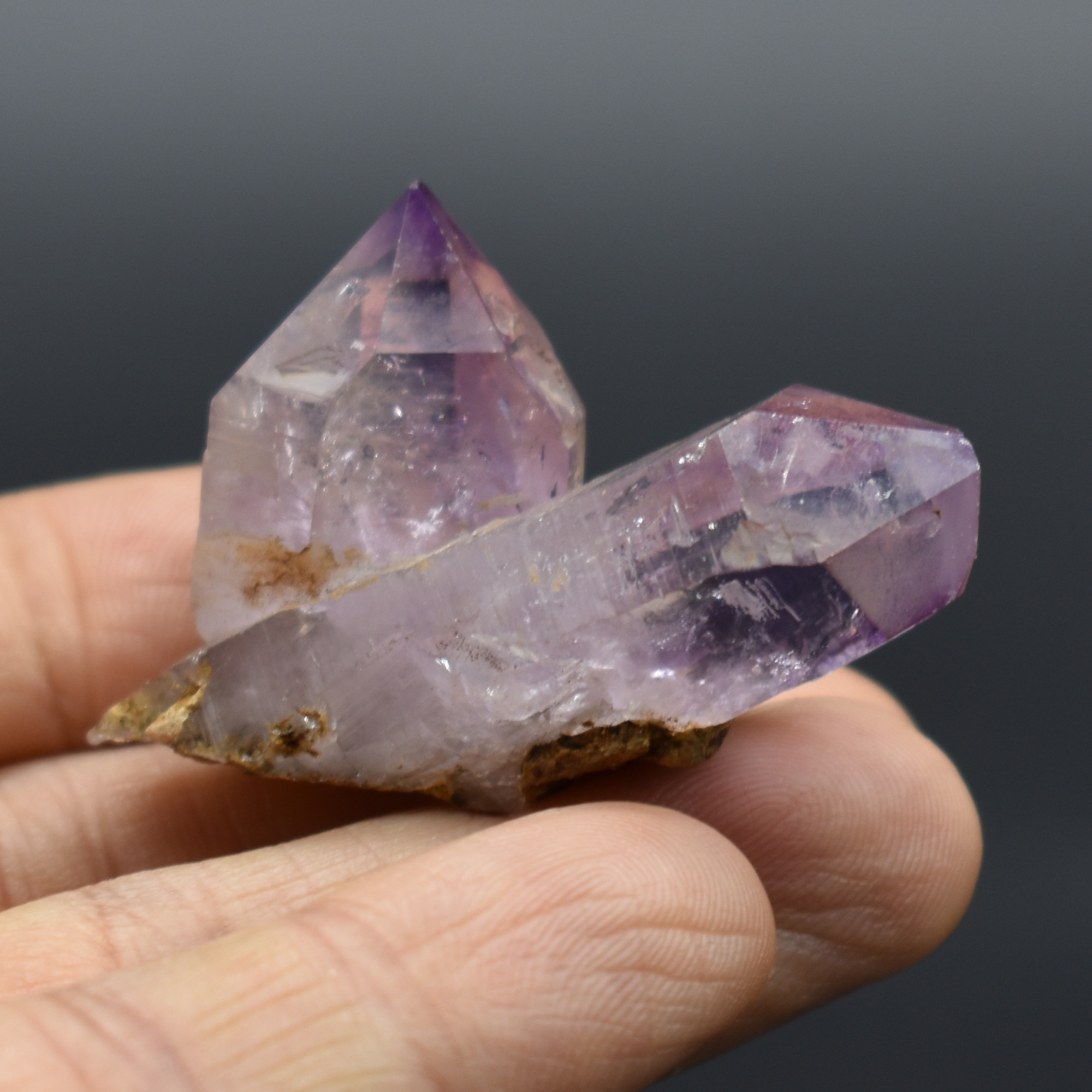 Vera Cruz Amethyst Raw Crystal Cluster - 22 grams - #24 - Image 5