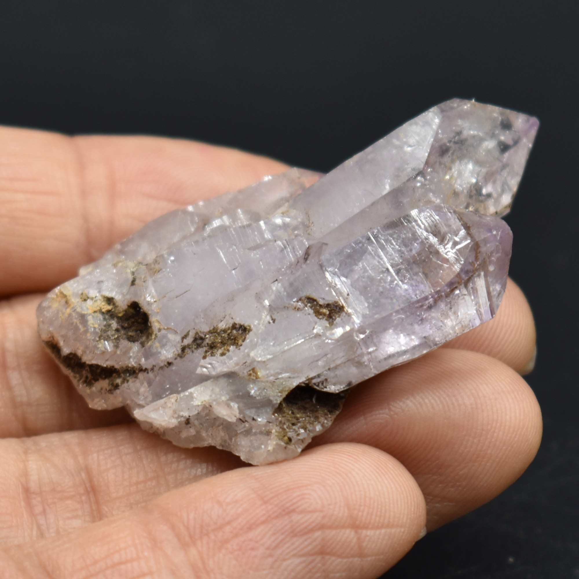 Vera Cruz Amethyst Raw Crystal Cluster - 21 grams - #26