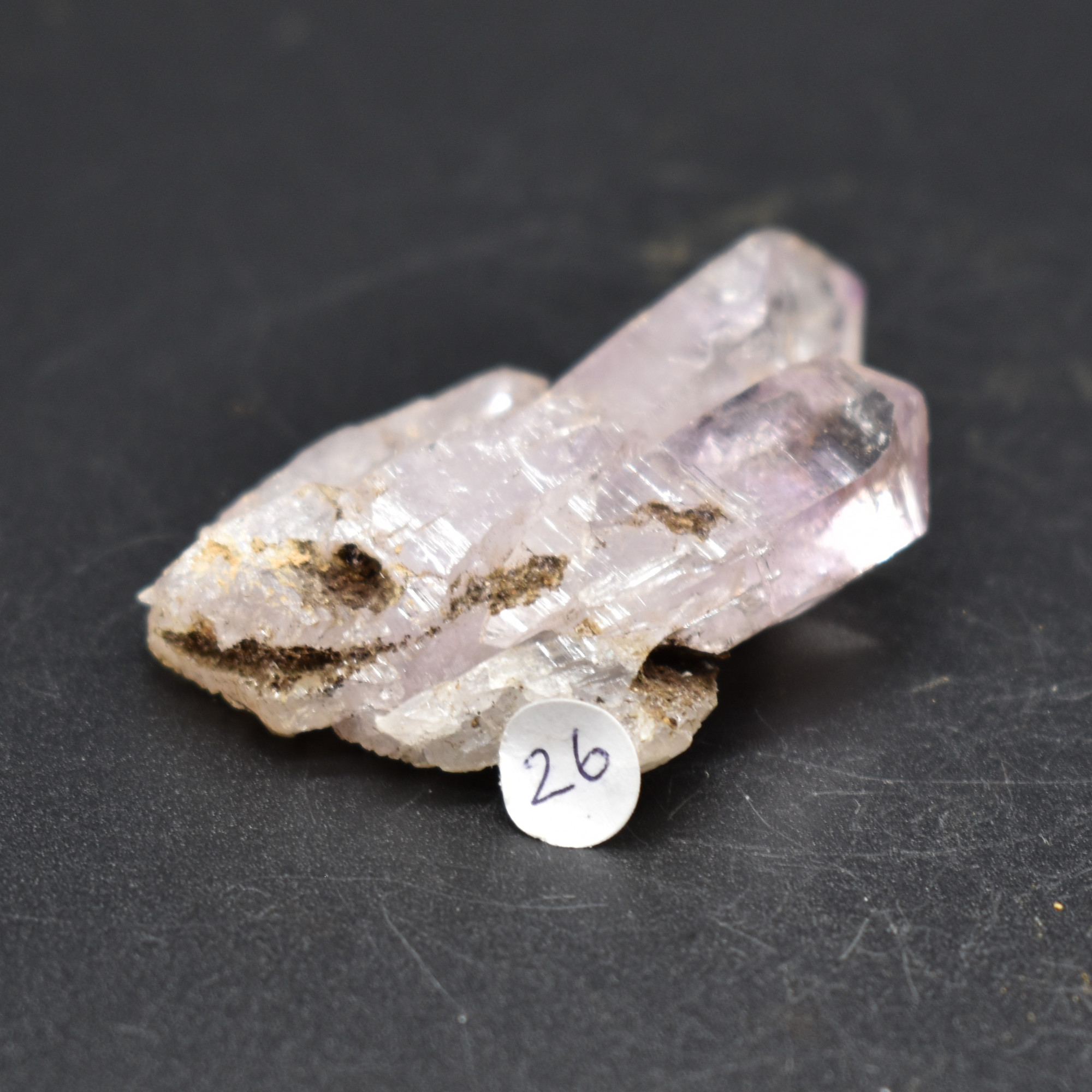 Vera Cruz Amethyst Raw Crystal Cluster - 21 grams - #26 - Image 2