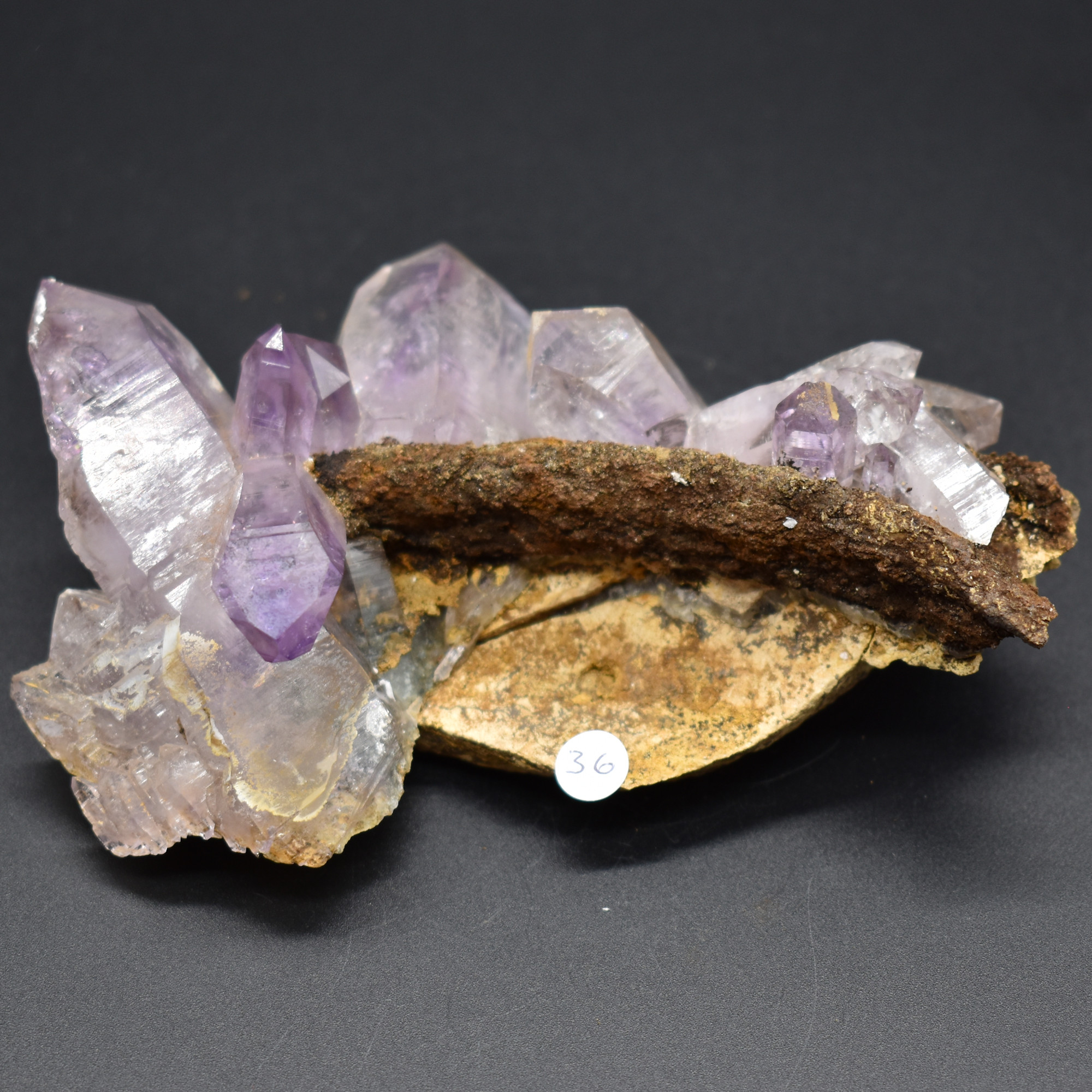 Vera Cruz Amethyst Raw Crystal Cluster - 224 grams - #36 - Image 3