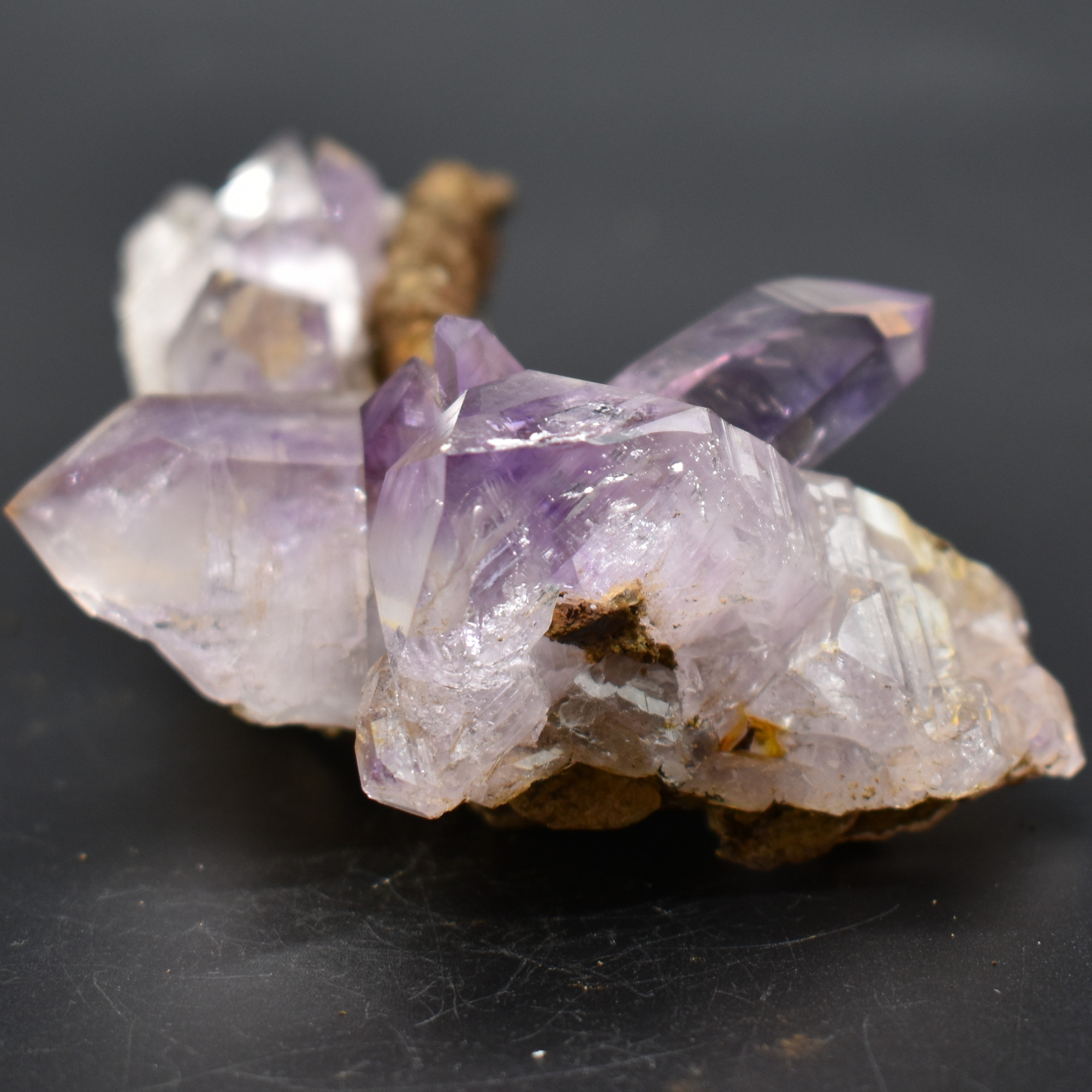 Vera Cruz Amethyst Raw Crystal Cluster - 224 grams - #36 - Image 4