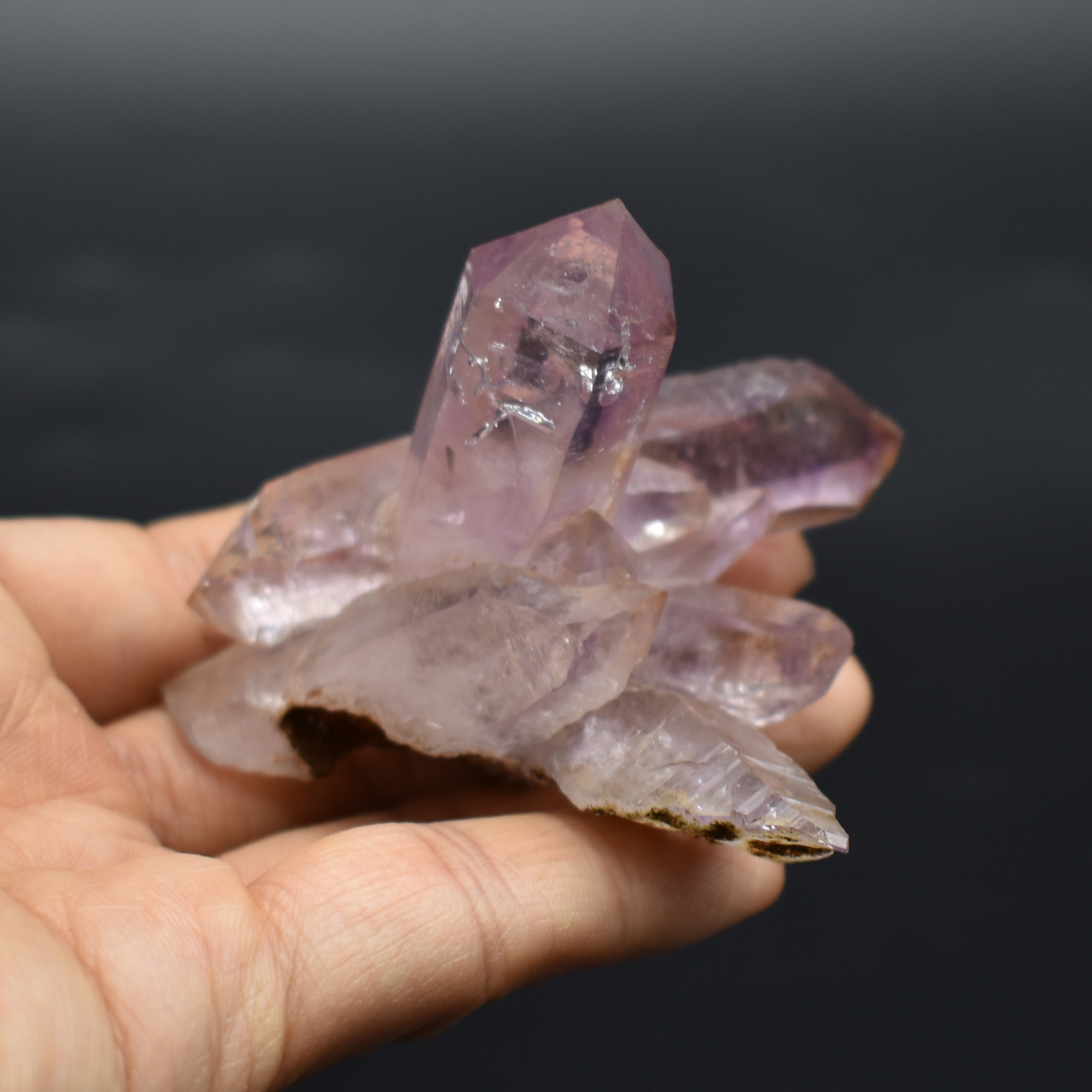 Vera Cruz Amethyst Raw Crystal Cluster - 80 grams - #37 - Image 6