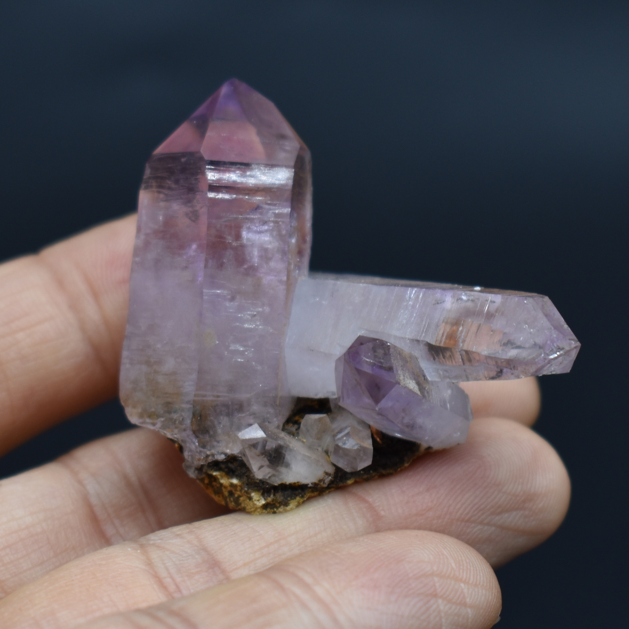 Vera Cruz Amethyst Raw Crystal Cluster - 27 grams - #39 - Image 4