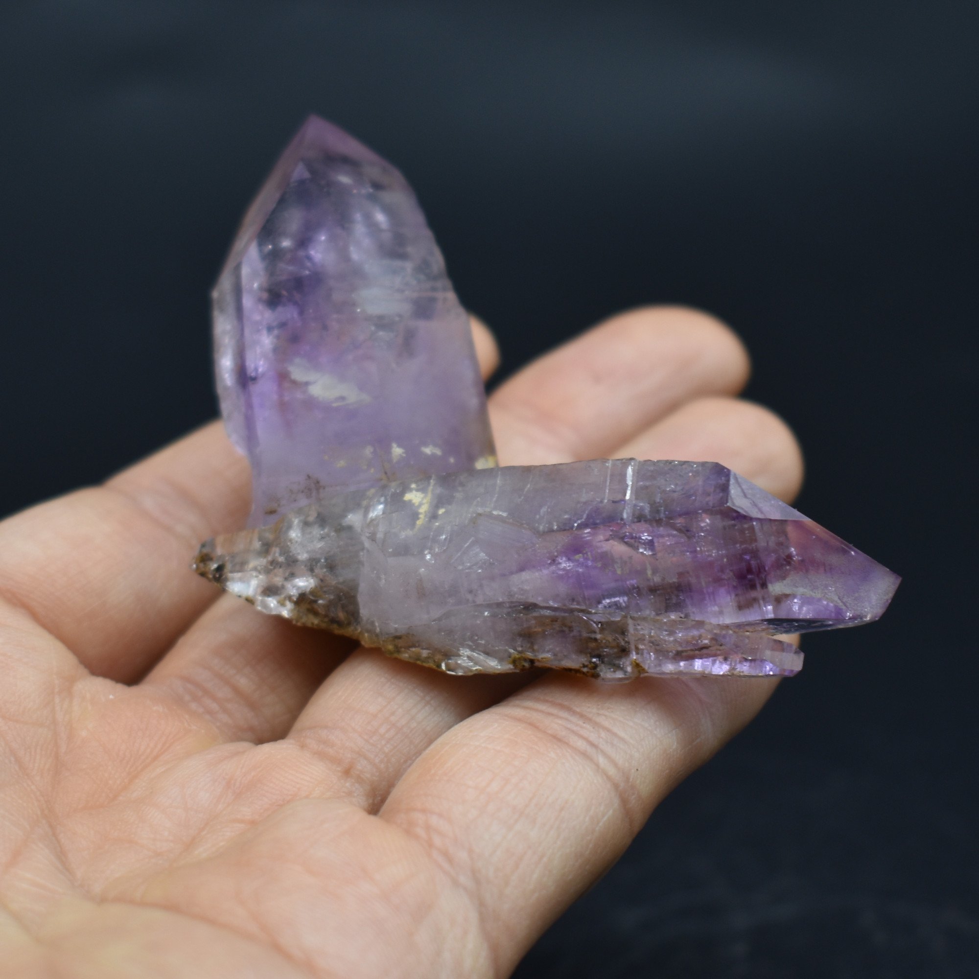 Vera Cruz Amethyst Raw Crystal Cluster - 52 grams - #40 - Image 5