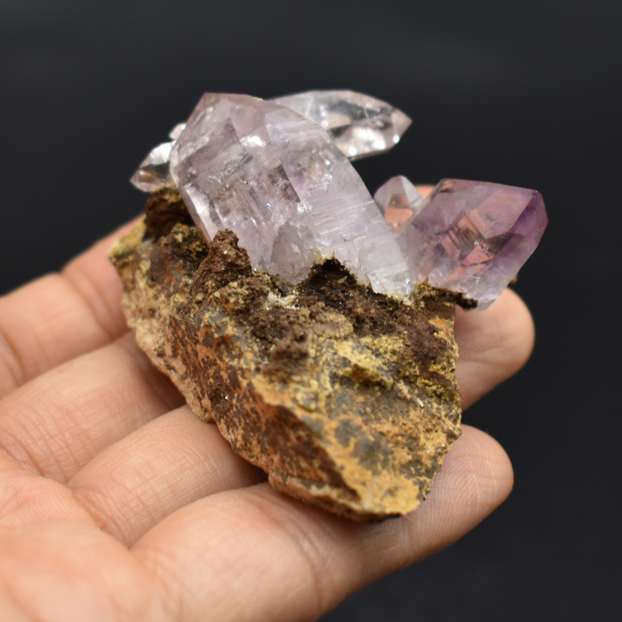 Vera Cruz Amethyst Raw Crystal Cluster - 52 grams - #41 - Image 6