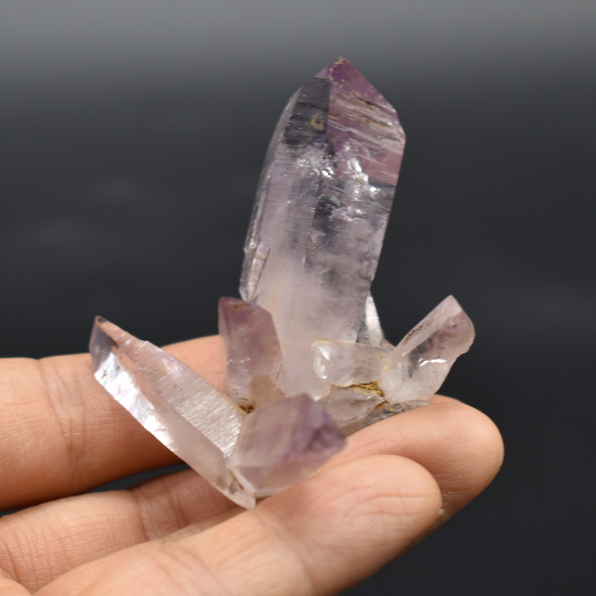 Vera Cruz Amethyst Raw Crystal Cluster - 42 grams - #43 - Image 5