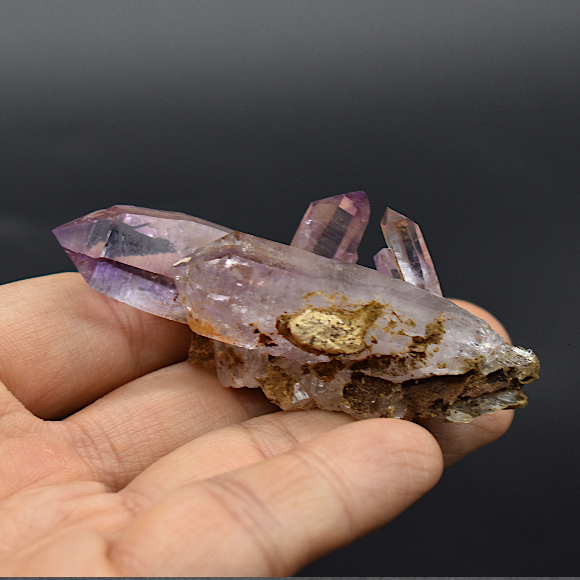 Vera Cruz Amethyst Raw Crystal Cluster - 35 grams - #47 - Image 6