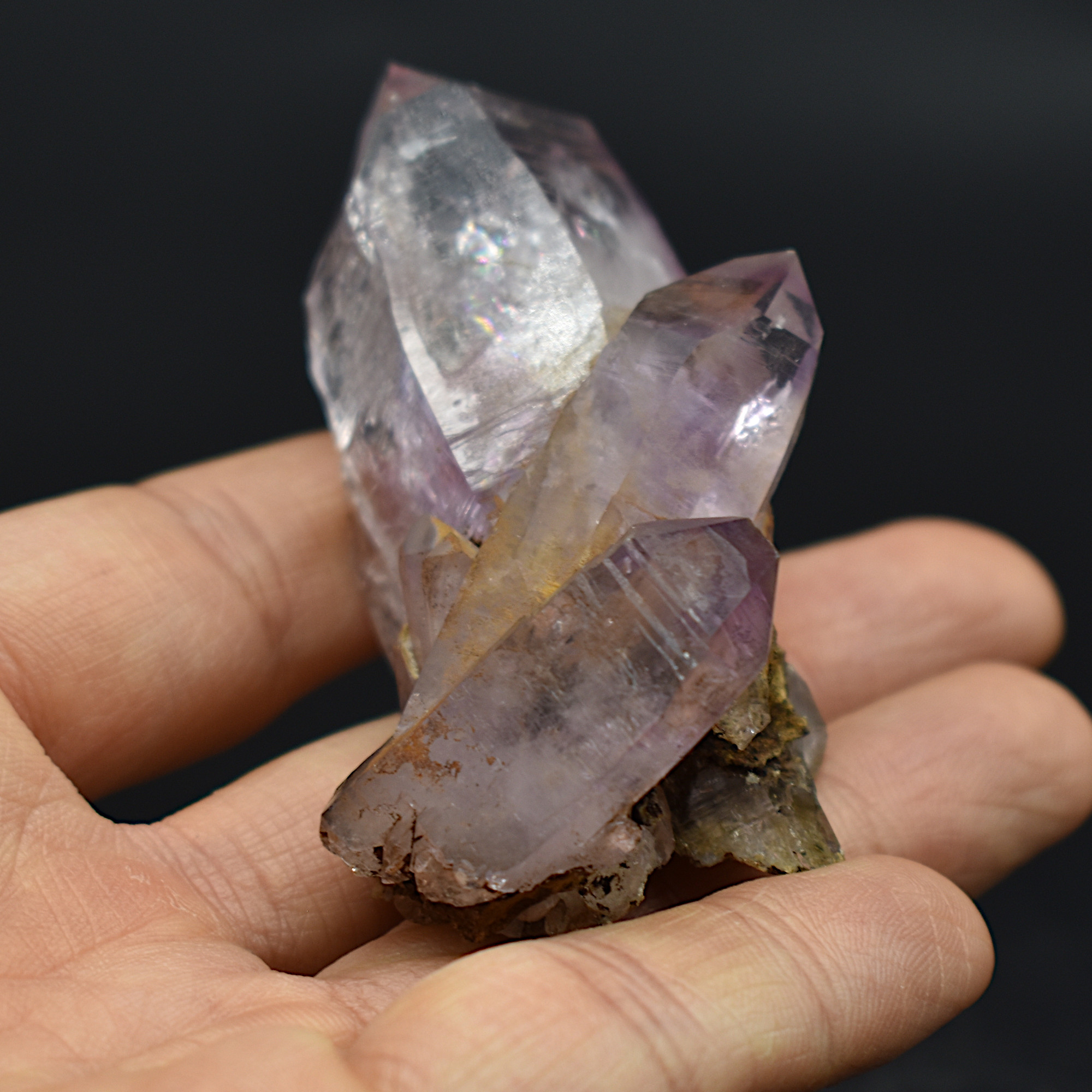 Vera Cruz Amethyst Raw Crystal Cluster - 72 grams - #48 - Image 5