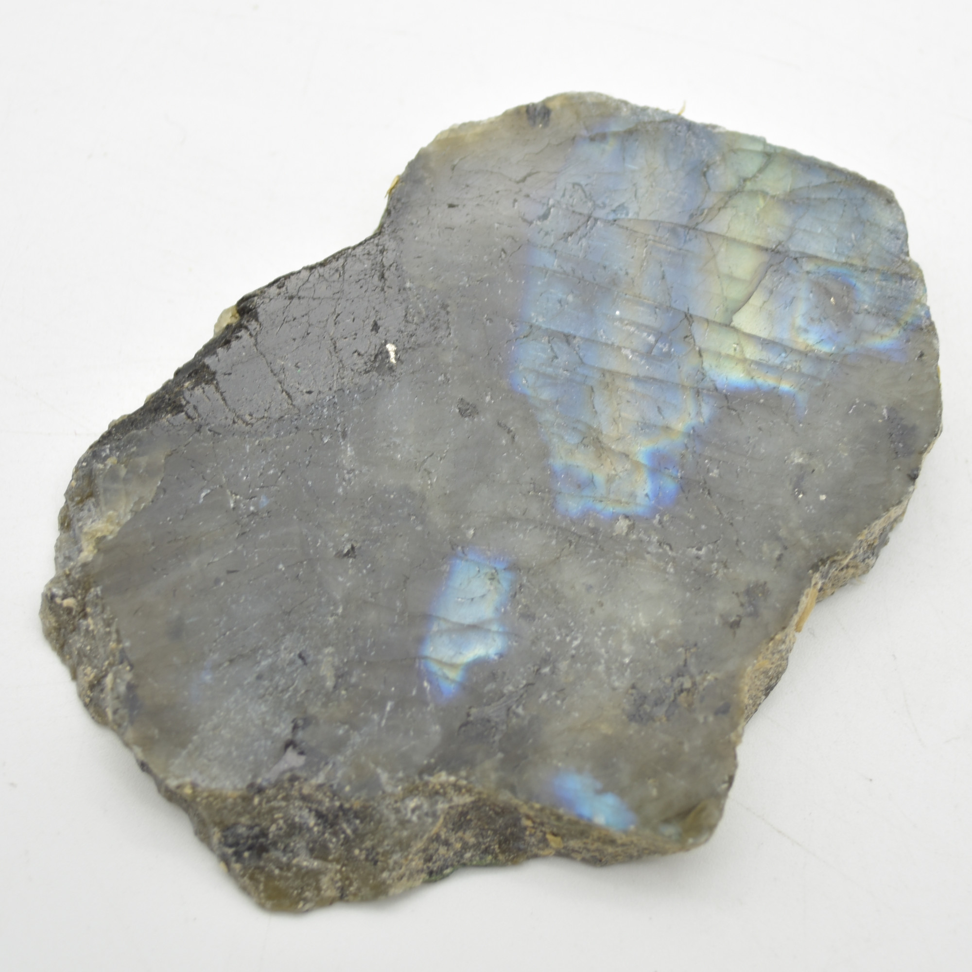 Labradorite Freeform Slice - 90 grams - #01 - Image 4