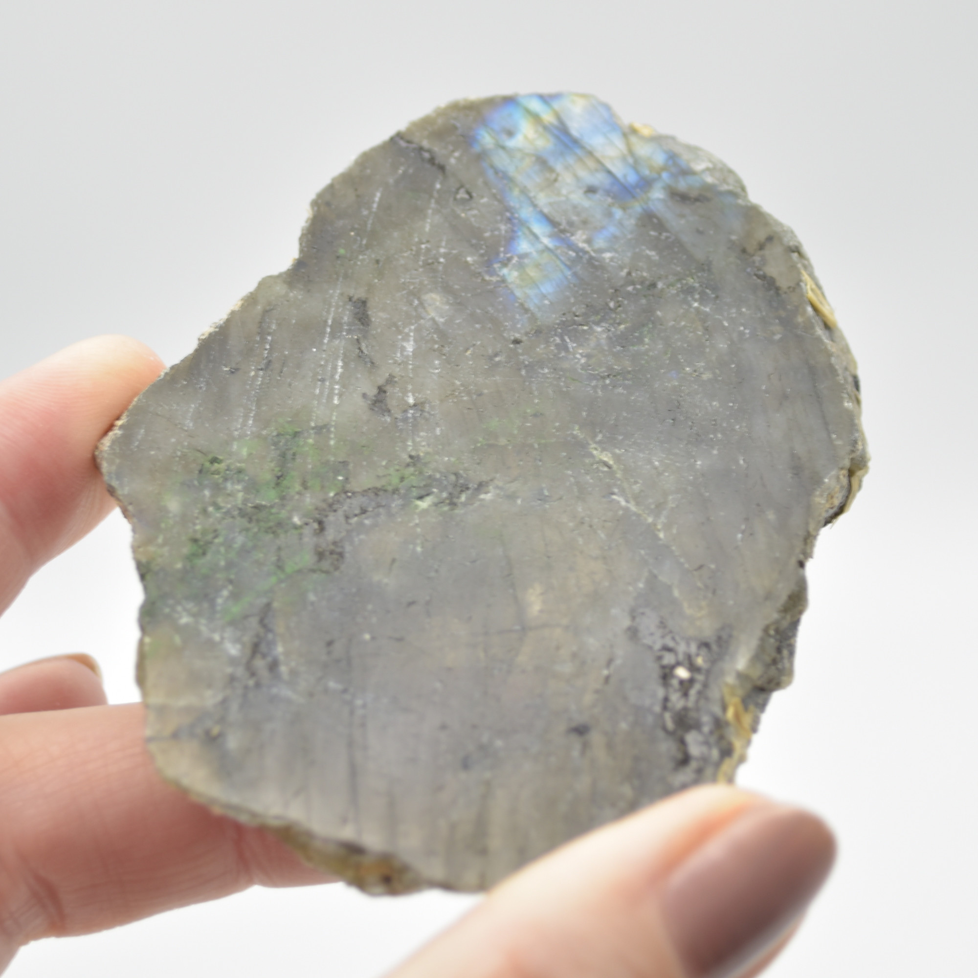 Labradorite Freeform Slice - 90 grams - #01 - Image 6