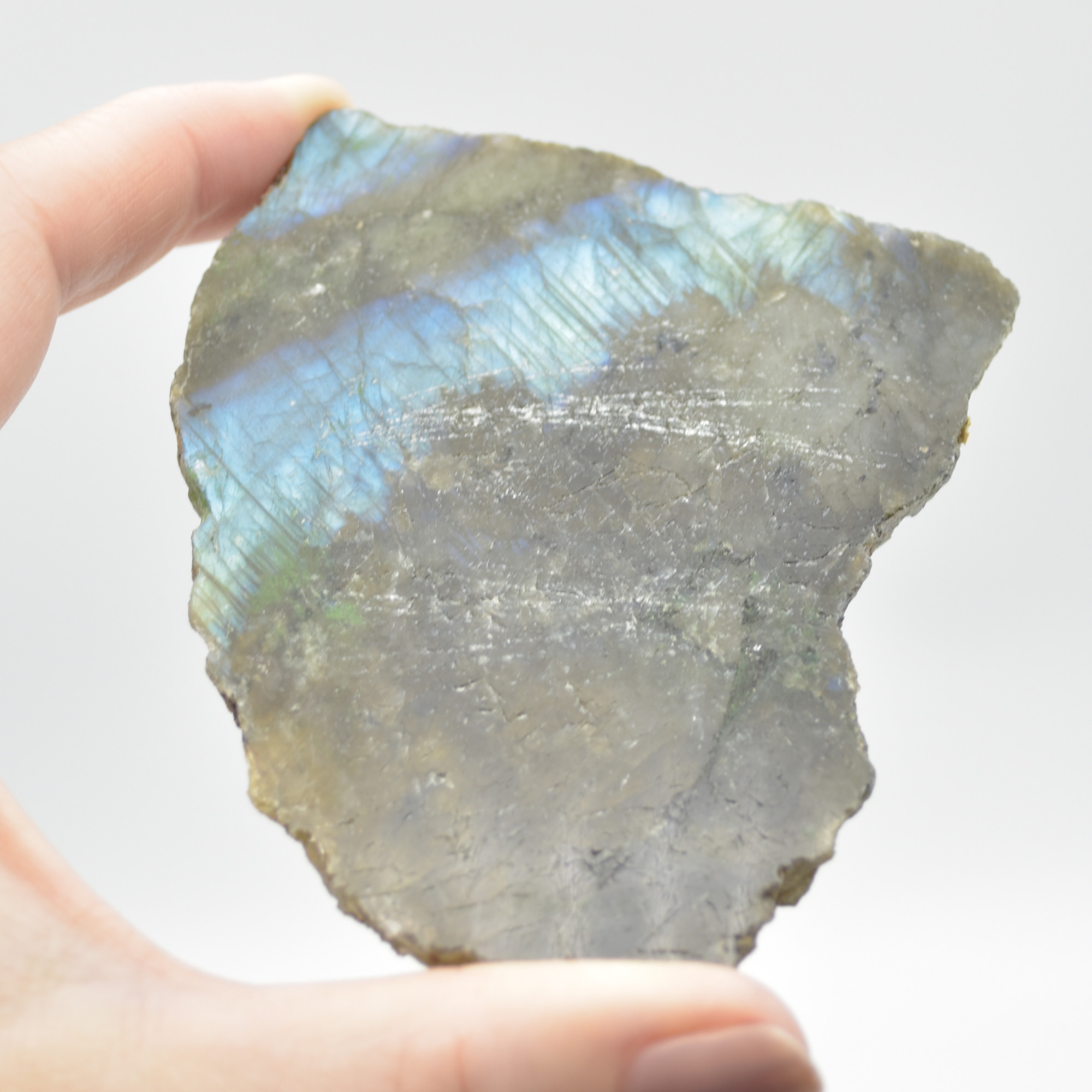 Labradorite Freeform Slice - 80 grams - #06 - Image 3