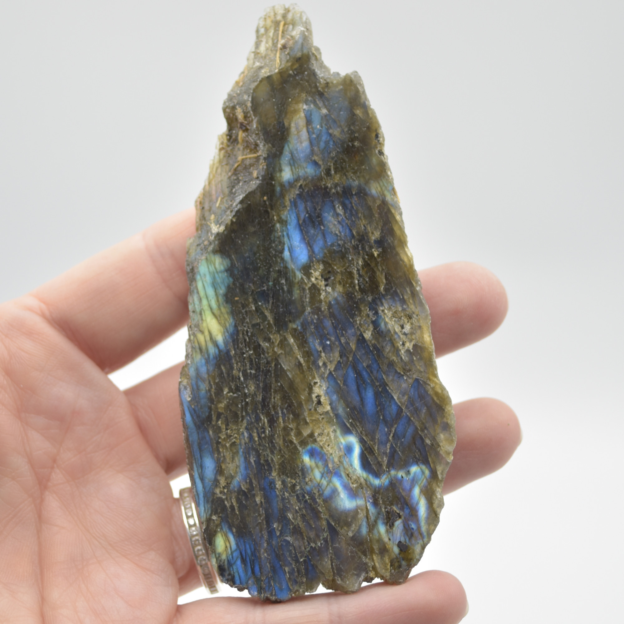 Labradorite Freeform Slice - 69 grams - #10 - Image 2