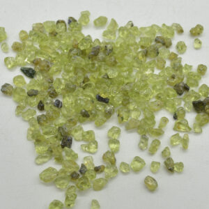 Peridot Crystal Chips / Nuggets - 100 grams