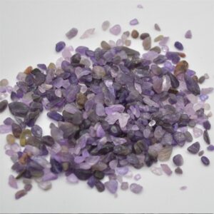 Chevron Amethyst Crystal Chips / Nuggets - 100 grams