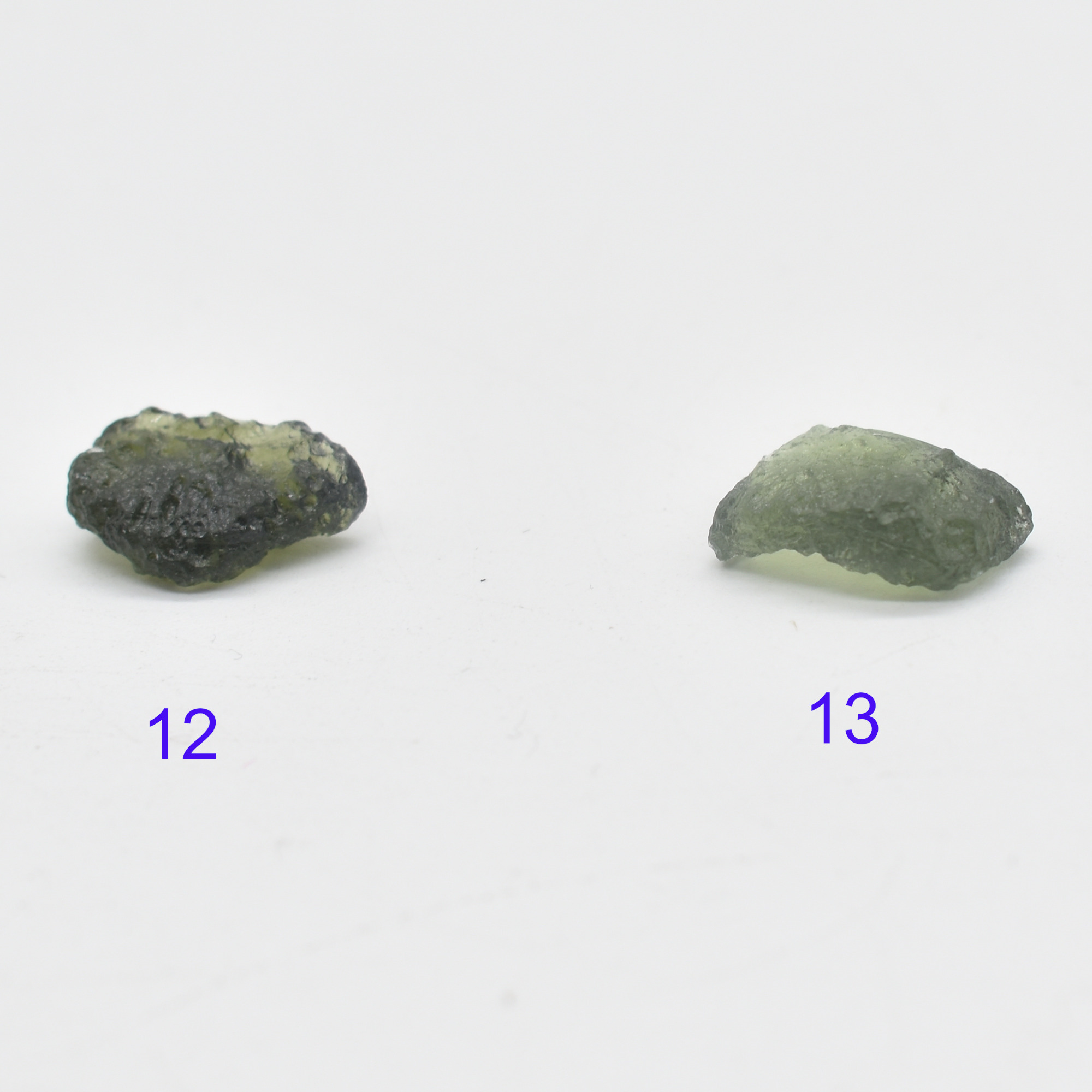 Genuine Moldavite Raw Chip Nugget from Czech Republic