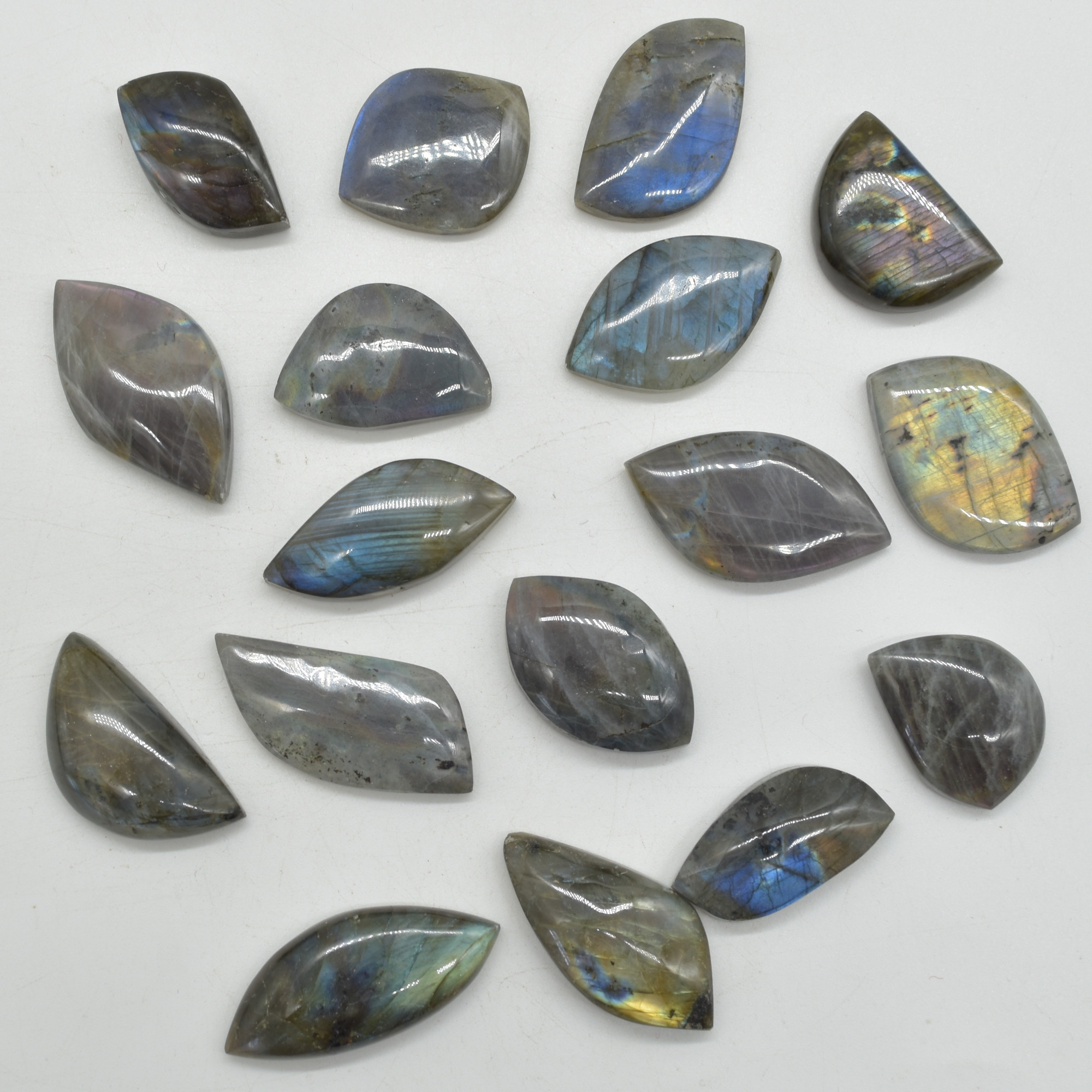 Labradorite Freeform Cabochon Pendant - 10 - 15 grams - 1 or 5 Count - Image 2