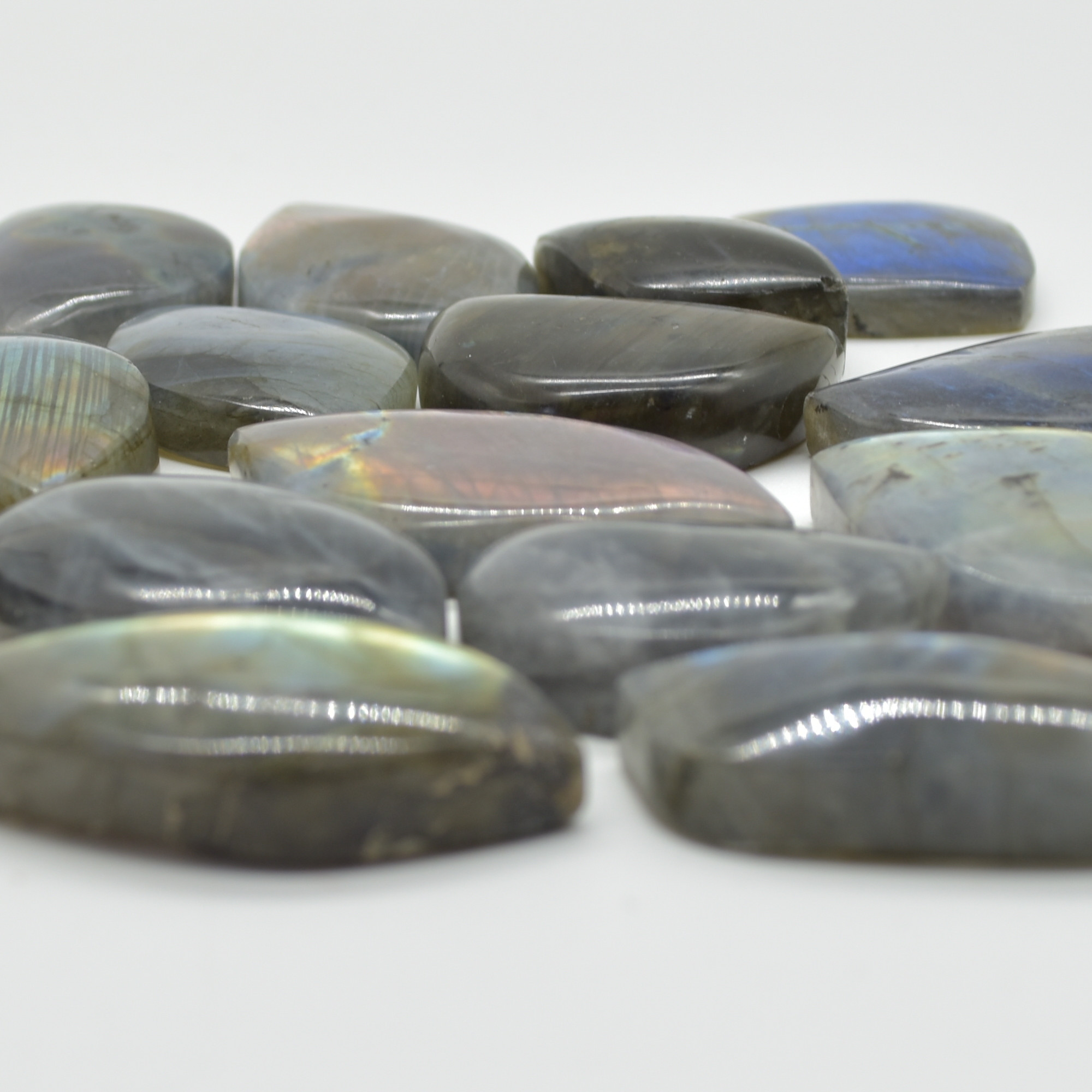 Labradorite Freeform Cabochon Pendant - 10 - 15 grams - 1 or 5 Count - Image 4