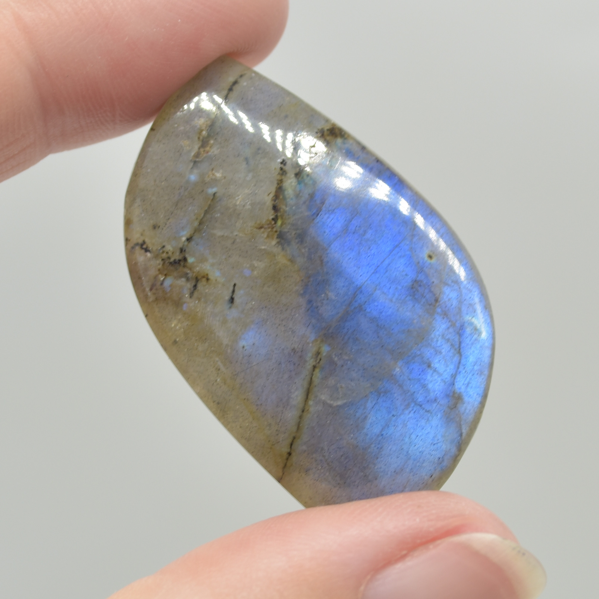 Labradorite Freeform Cabochon Pendant - 10 - 15 grams - 1 or 5 Count - Image 5