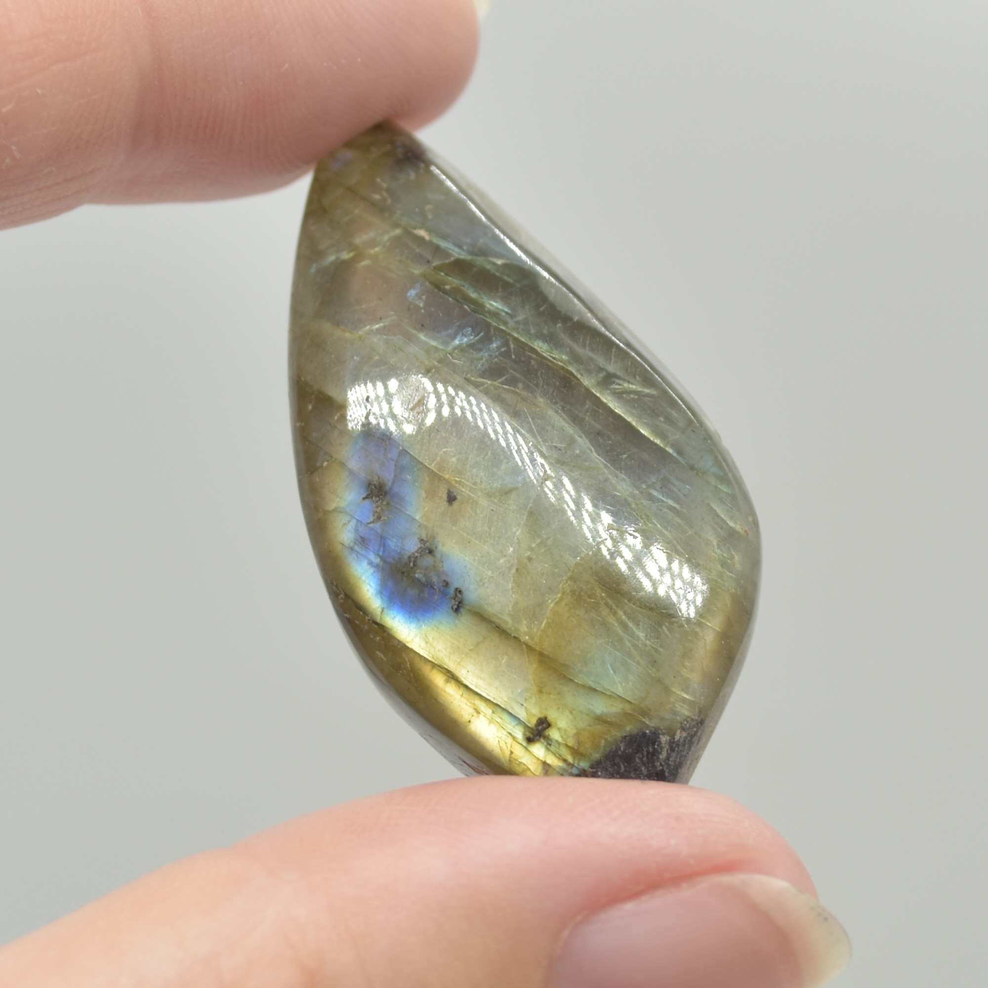 Labradorite Freeform Cabochon Pendant - 10 - 15 grams - 1 or 5 Count - Image 6