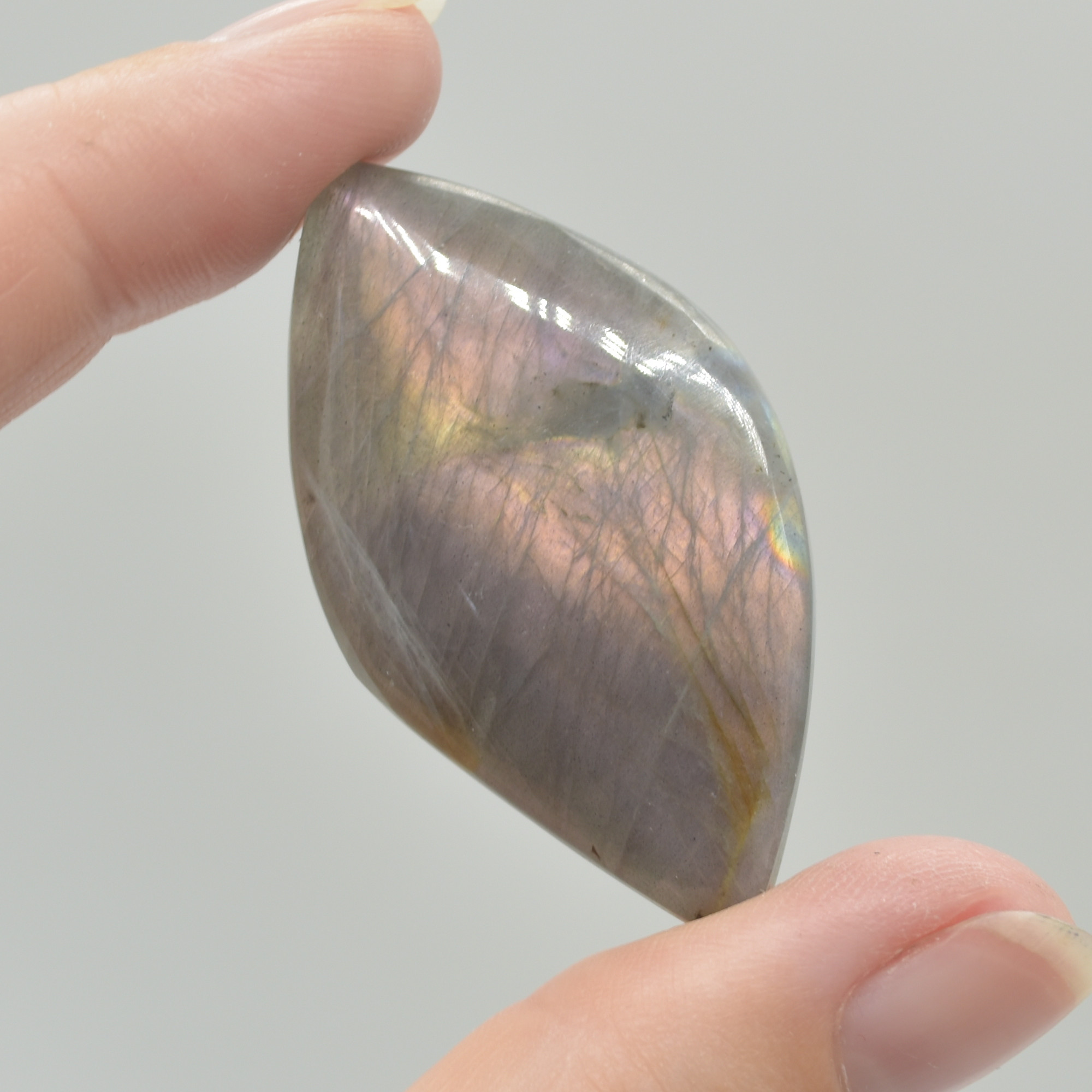 Labradorite Freeform Cabochon Pendant - 10 - 15 grams - 1 or 5 Count - Image 7