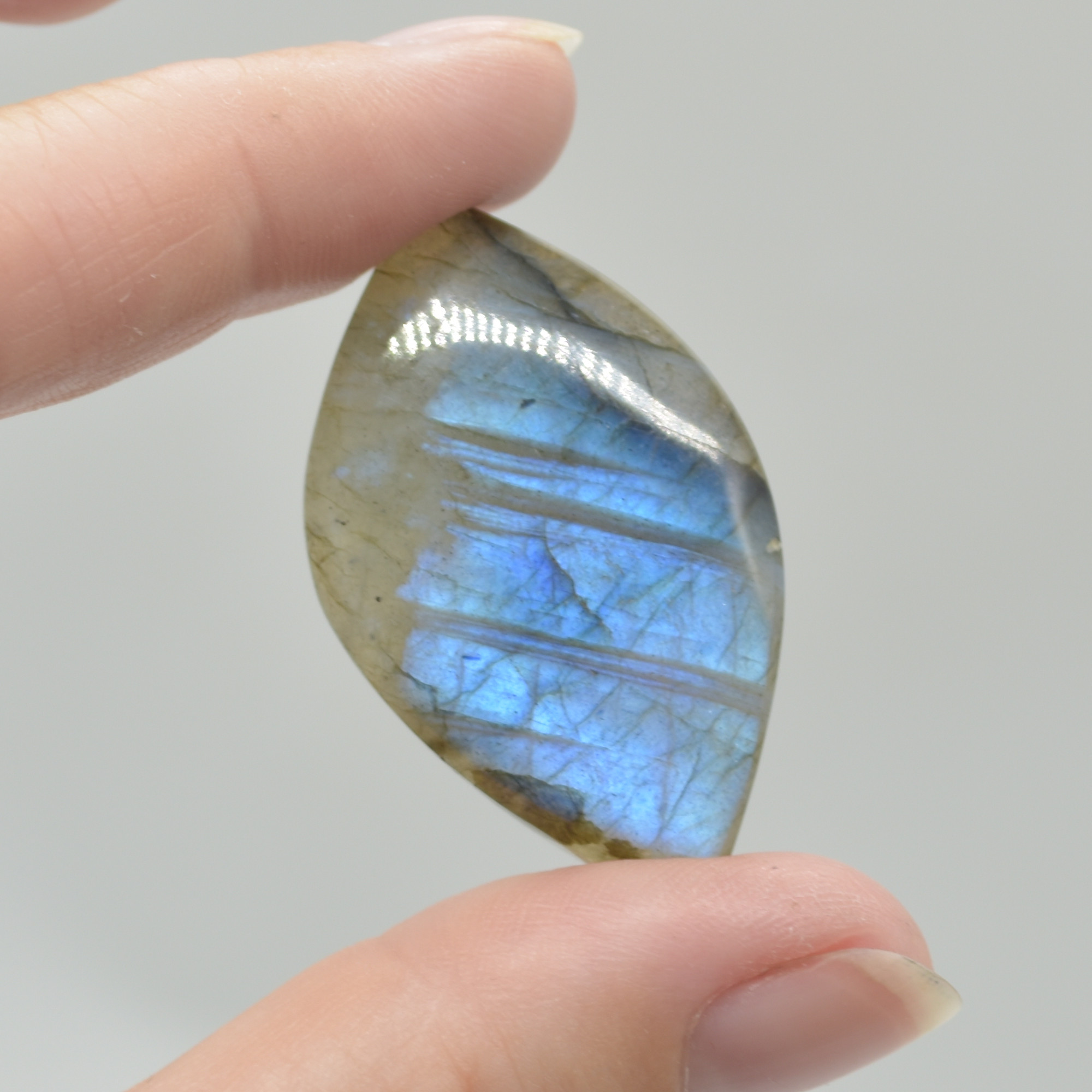 Labradorite Freeform Cabochon Pendant - 10 - 15 grams - 1 or 5 Count