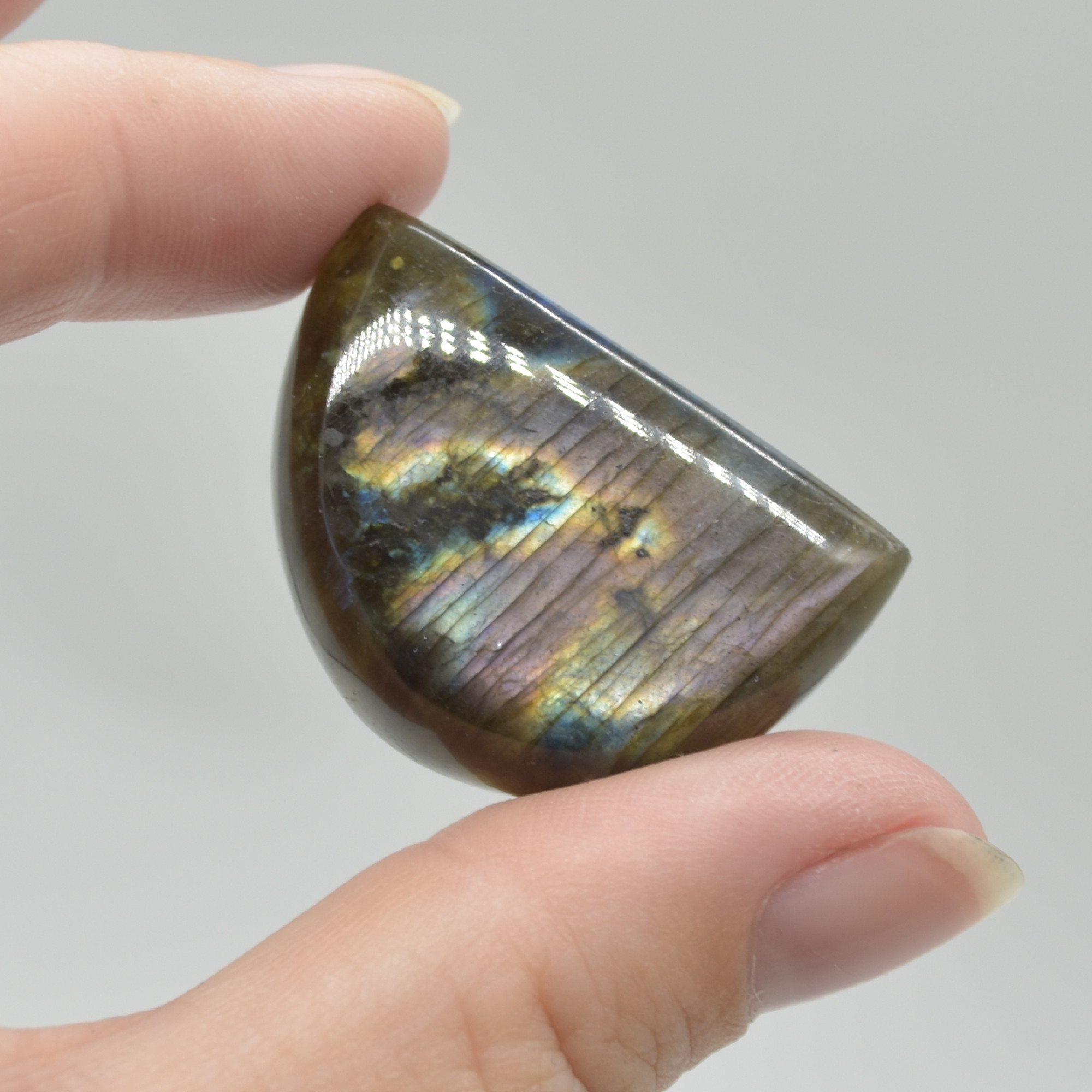 Labradorite Freeform Cabochon Pendant - 10 - 15 grams - 1 or 5 Count - Image 8