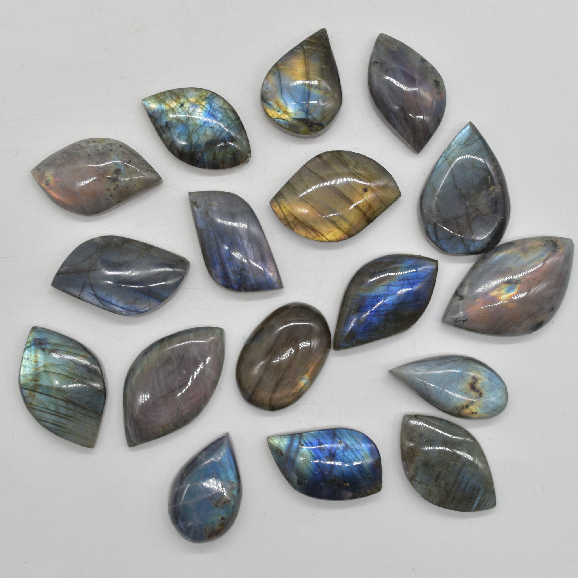 Labradorite Freeform Cabochon Pendant - 15 - 20 grams - 1 or 5 Count - Image 2