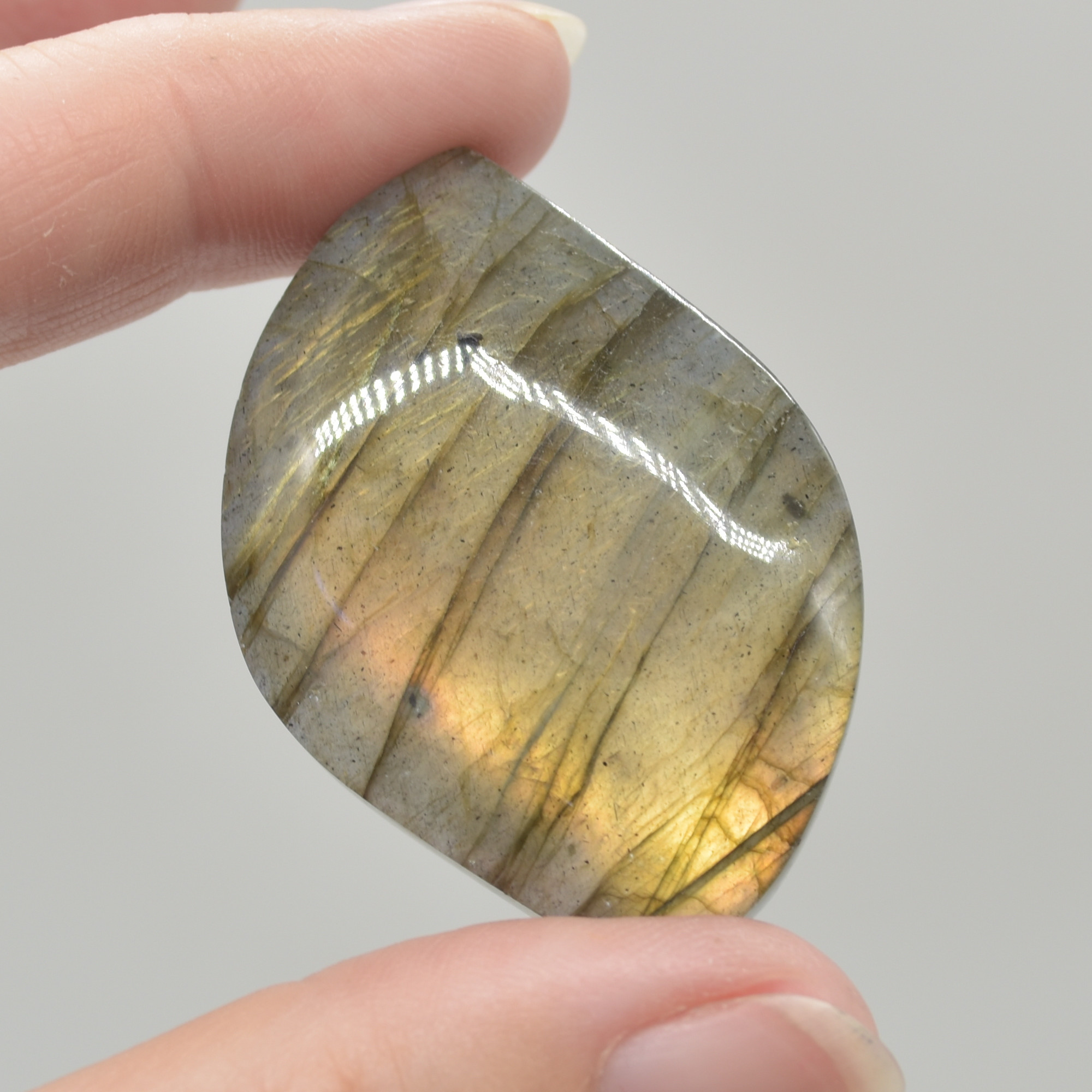 Labradorite Freeform Cabochon Pendant - 15 - 20 grams - 1 or 5 Count - Image 5