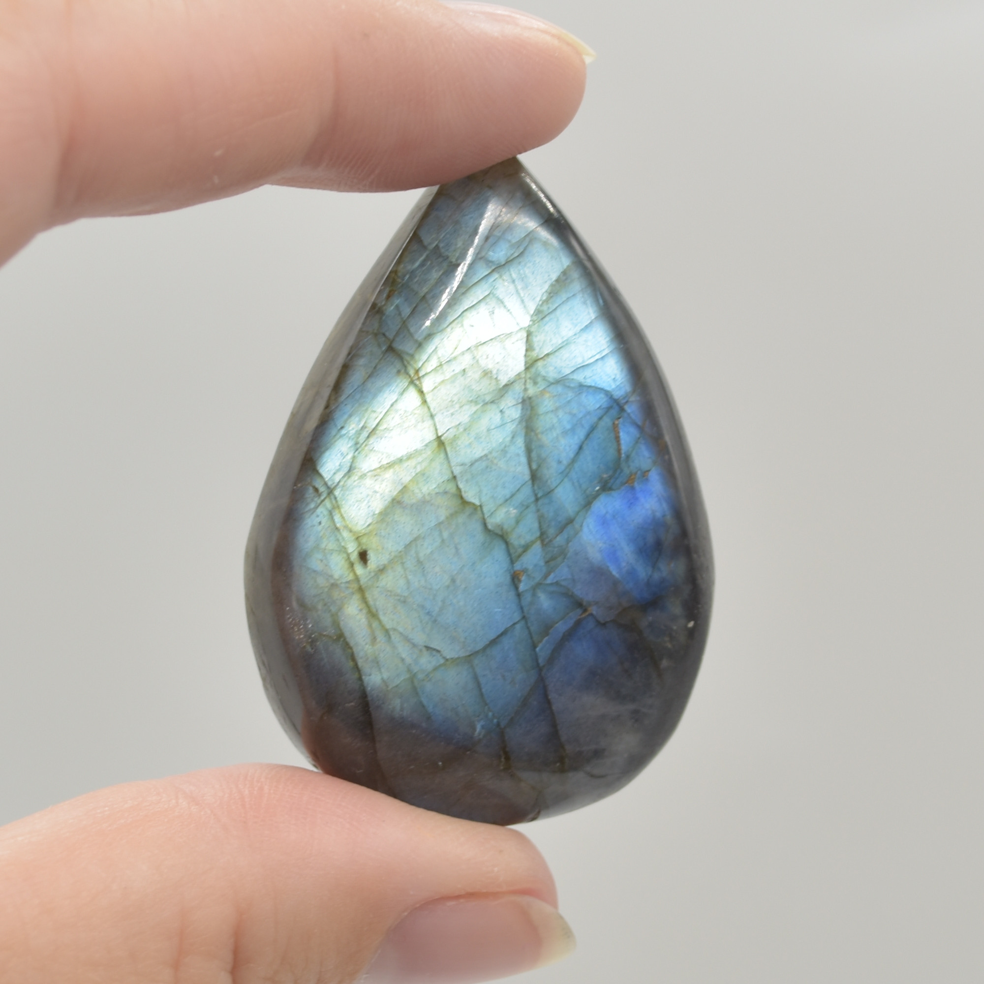 Labradorite Freeform Cabochon Pendant - 15 - 20 grams - 1 or 5 Count - Image 6