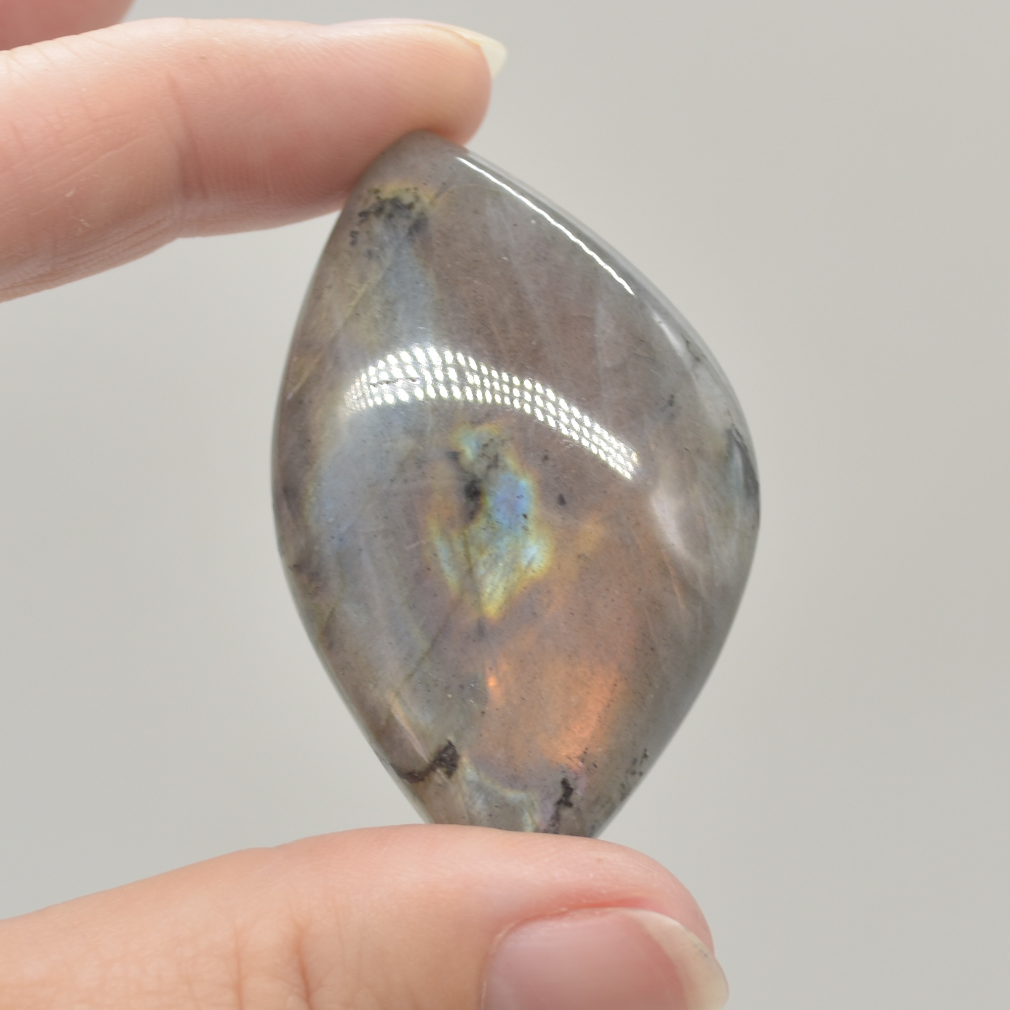 Labradorite Freeform Cabochon Pendant - 15 - 20 grams - 1 or 5 Count - Image 7