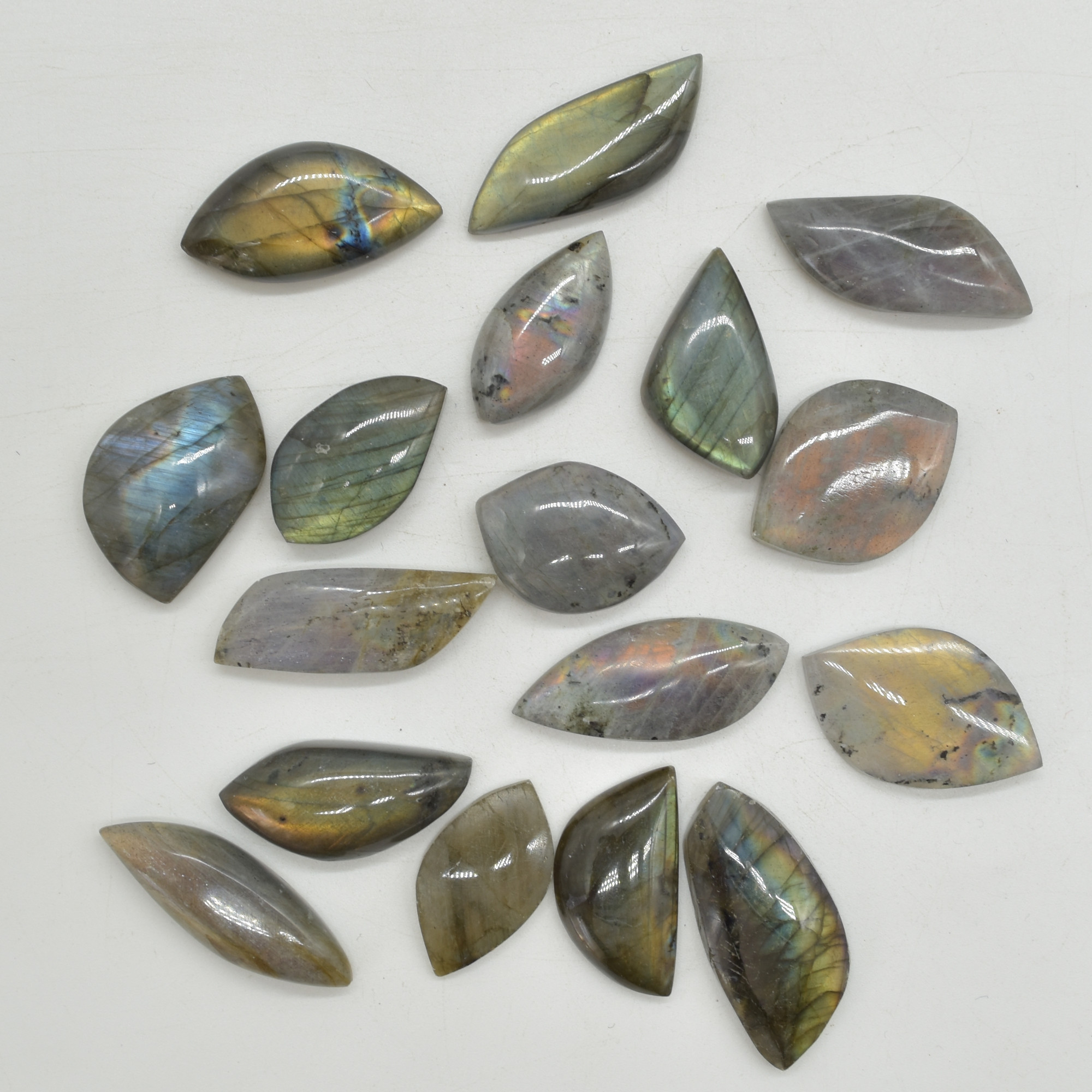 Labradorite Freeform Cabochon Pendant - 5 - 10 grams - 1 or 5 Count - Image 2