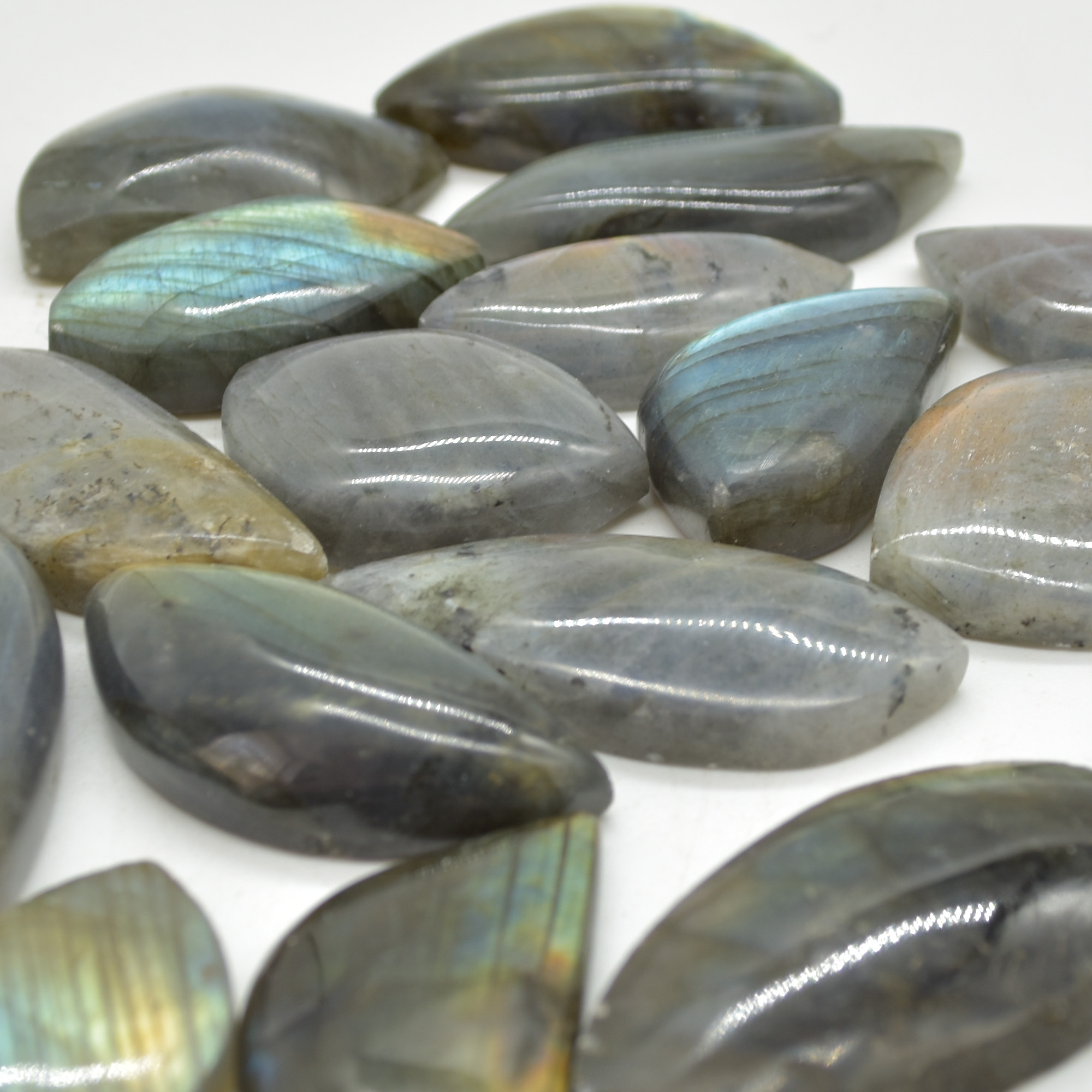 Labradorite Freeform Cabochon Pendant - 5 - 10 grams - 1 or 5 Count - Image 3