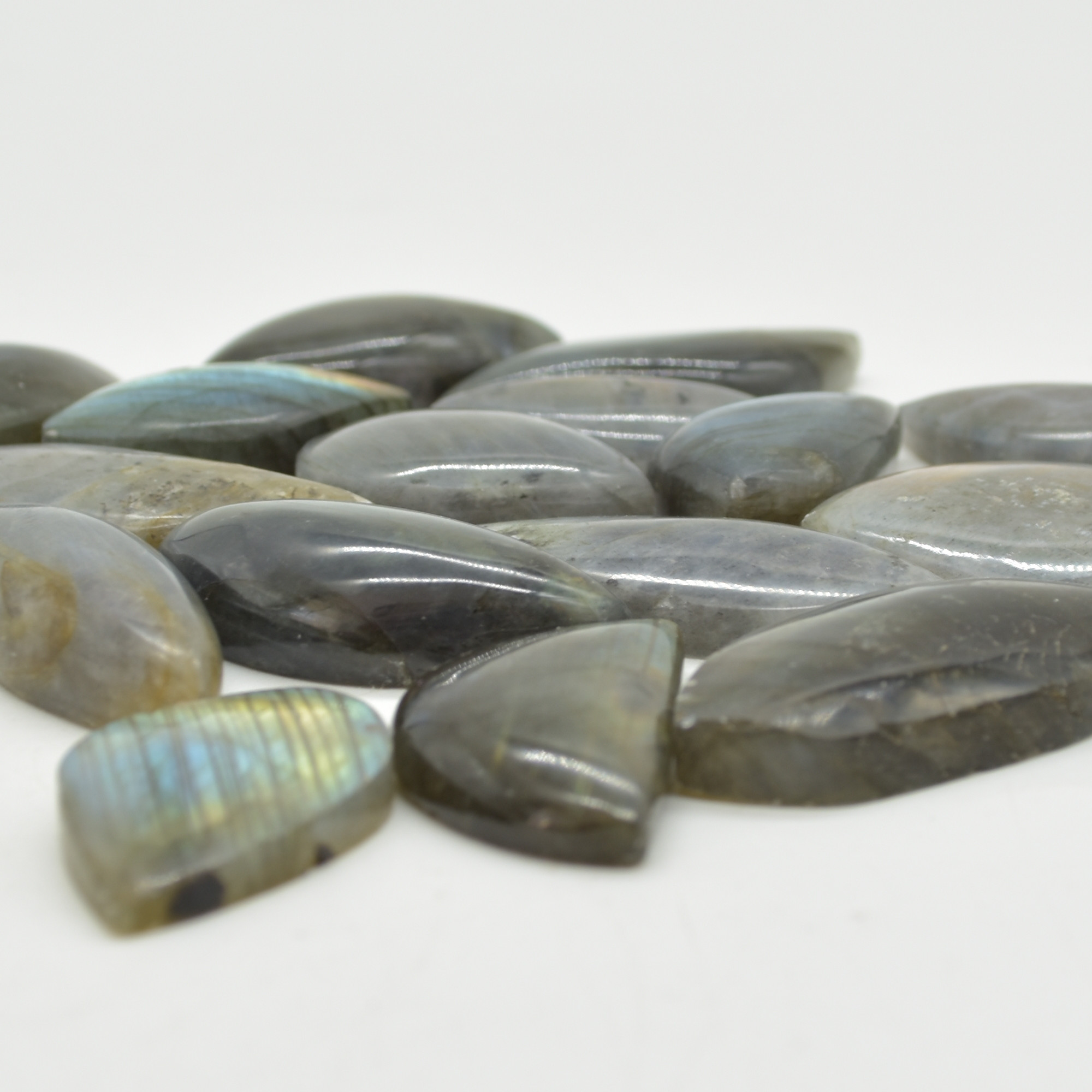Labradorite Freeform Cabochon Pendant - 5 - 10 grams - 1 or 5 Count - Image 4