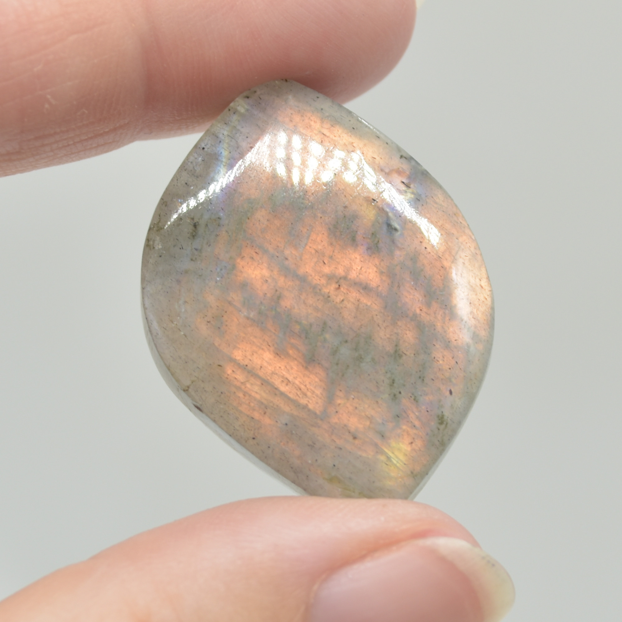 Labradorite Freeform Cabochon Pendant - 5 - 10 grams - 1 or 5 Count