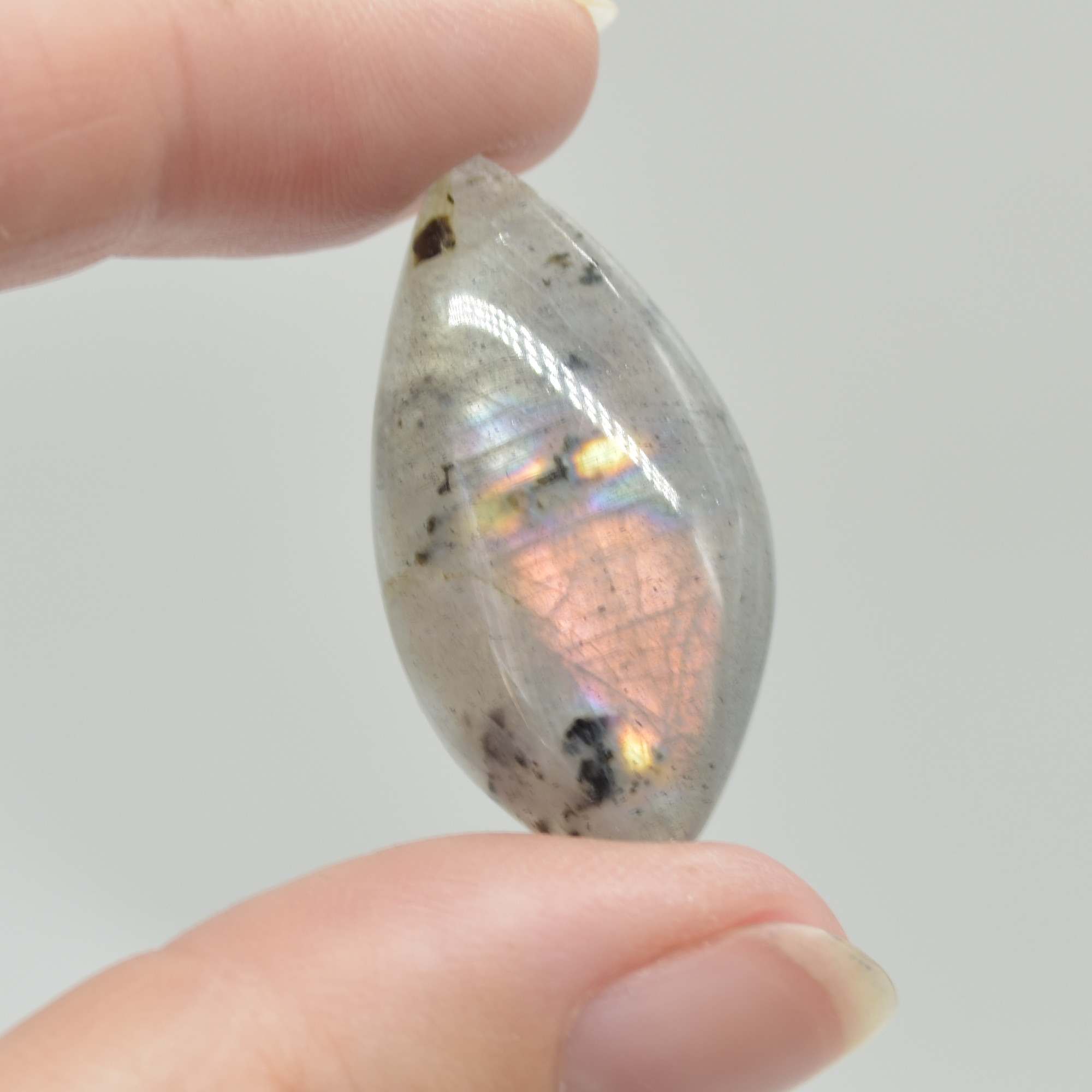 Labradorite Freeform Cabochon Pendant - 5 - 10 grams - 1 or 5 Count - Image 7