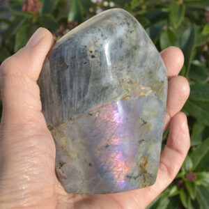 Purple Labradorite Crystal Freeform / Free Form - 9cm - 323 grams - #01