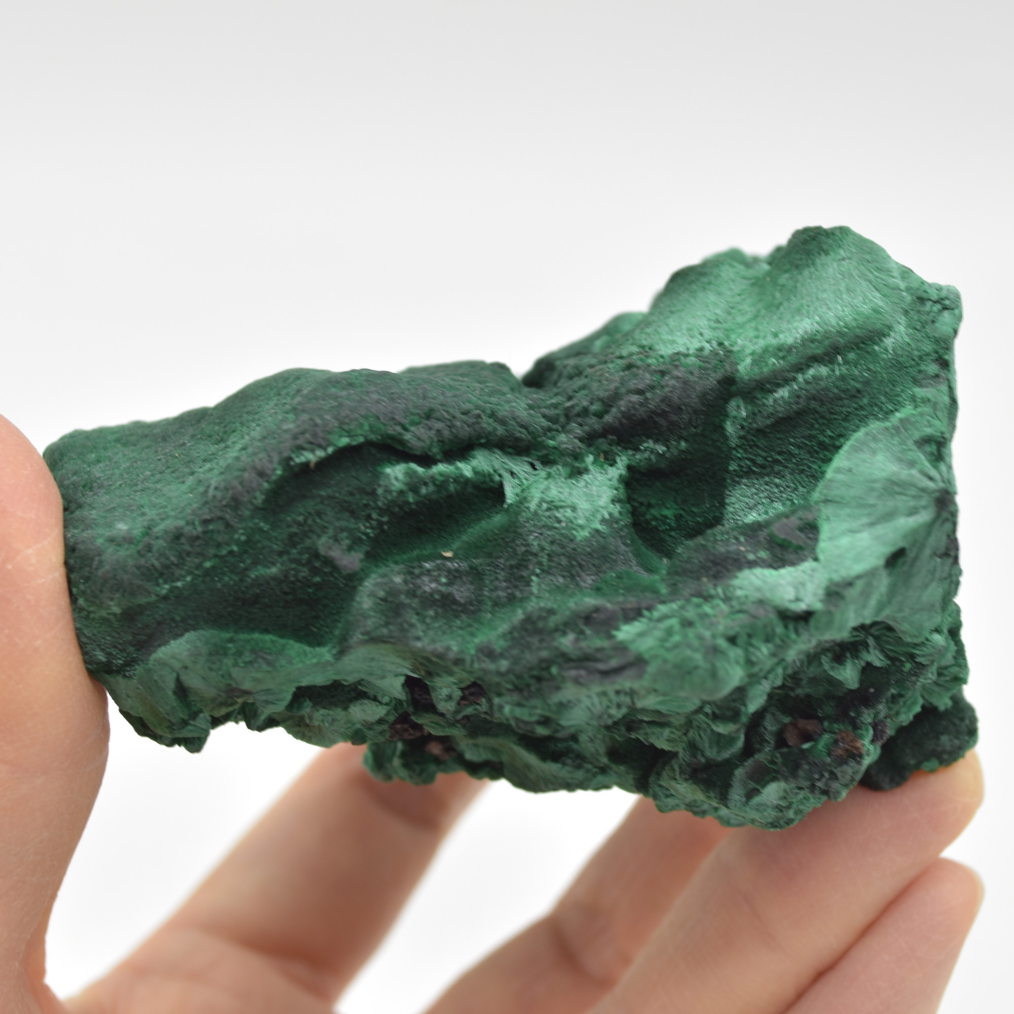 Yangchun Malachite Specimen - Botryoidal Malachite - Velvet Malachite - High Quality - 403 grams #06 - Image 5