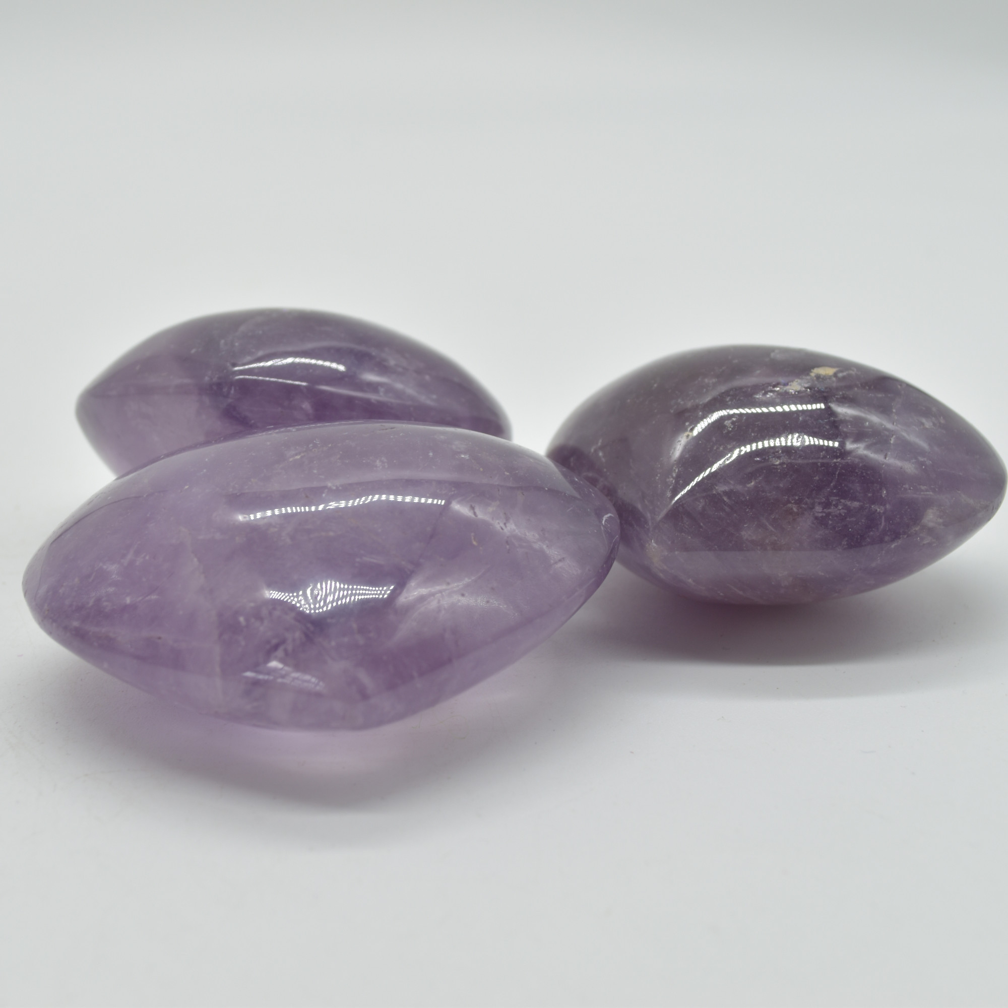 Brazil Amethyst Crystal Puffy Heart - Premium Quality - 150 - 175 grams - Image 3