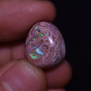 Mexican Cantera Galaxy Opal, Matrix Oval Cabochon Stone 16.5ct - #02