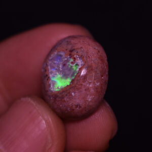 Mexican Cantera Galaxy Opal, Matrix Cabochon Stone 17.8ct - #06