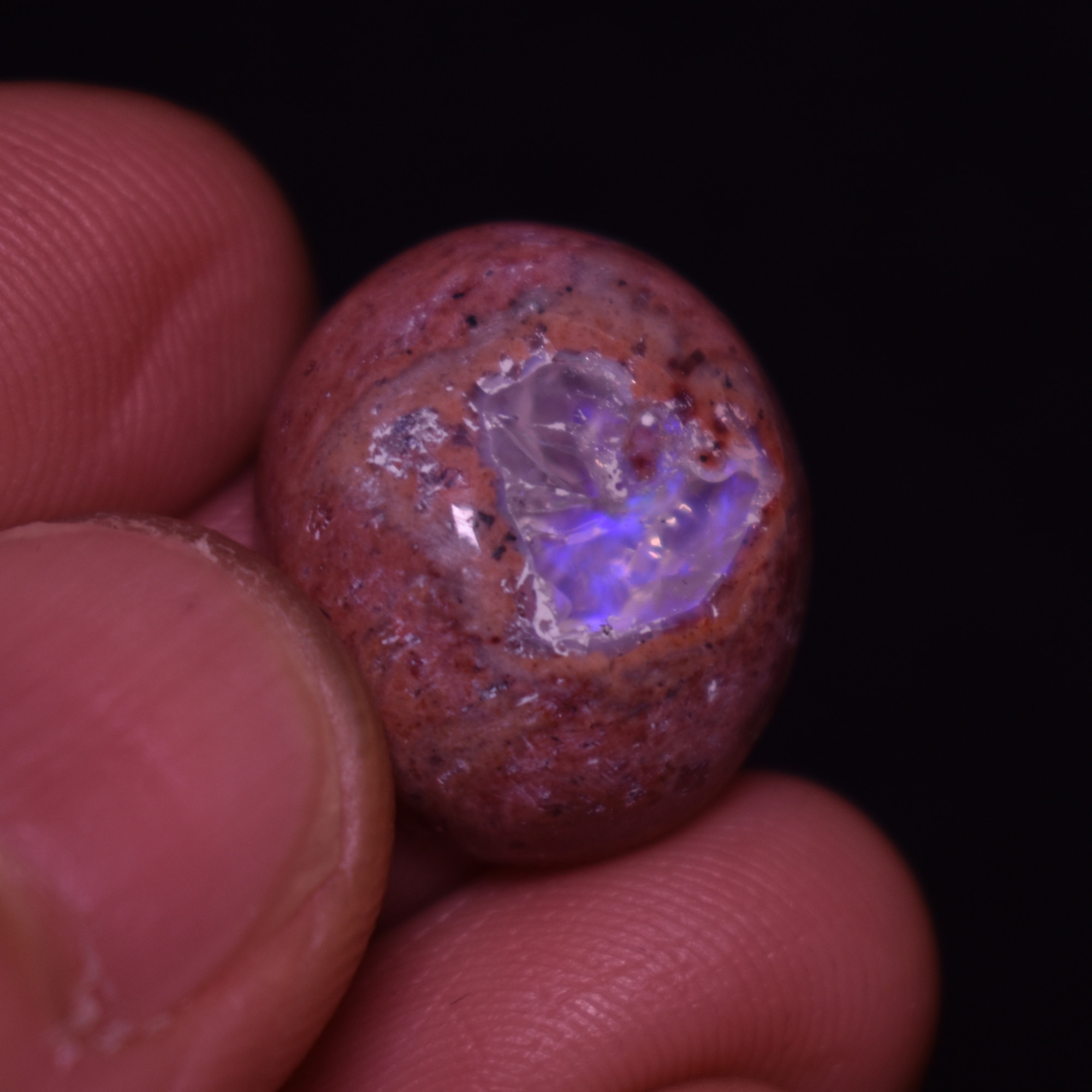 Mexican Cantera Galaxy Opal, Matrix Cabochon Stone 17.8ct - #06 - Image 2