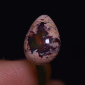 Mexican Cantera Galaxy Opal, Matrix Cabochon Stone 3.9ct - #10