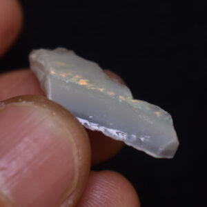 Mintabie Black Raw Rough Opal Specimen from South Australia, 6.4ct weight #03